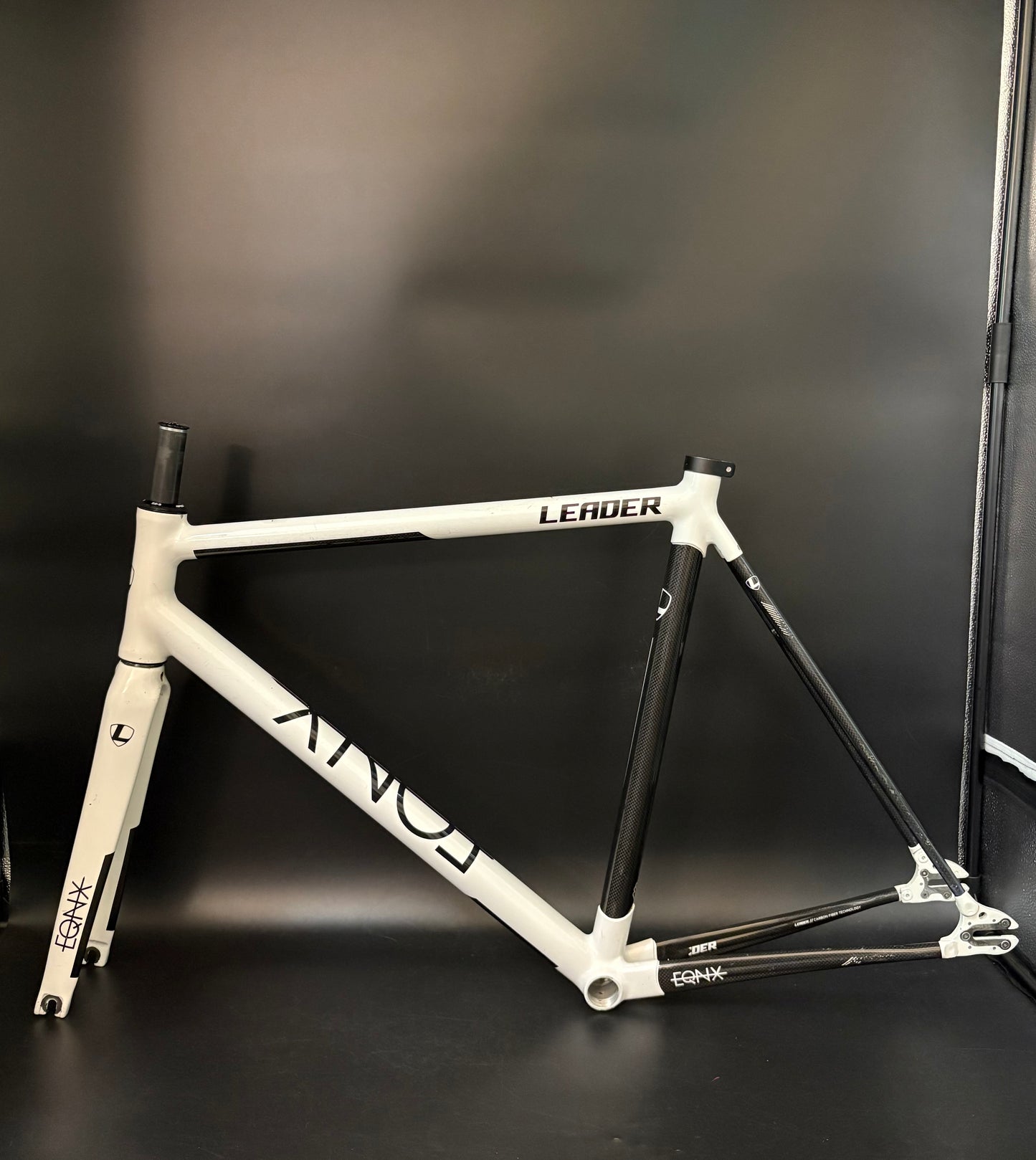 Leader EQNX Frameset White 58cm