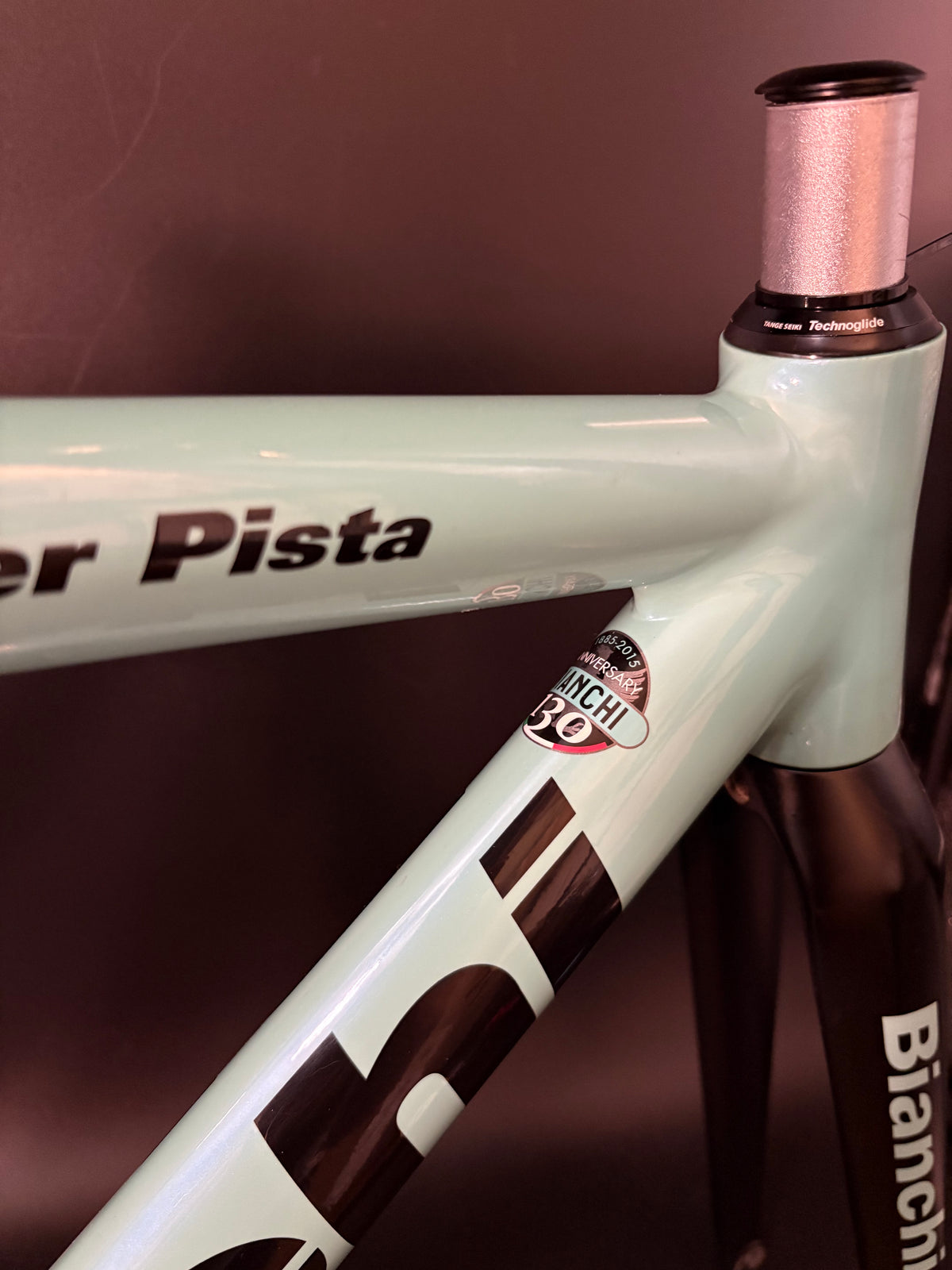 Bianchi Super Pista Frameset Celeste 51cm