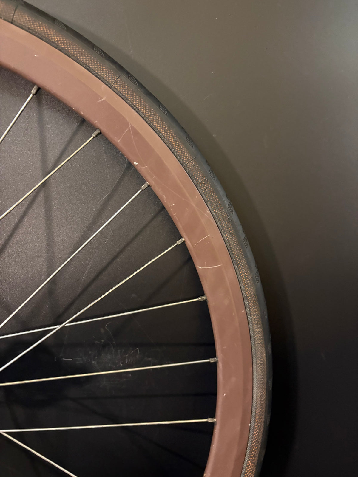 Velocity Deep V Brown / Formula Rear Wheel 32h