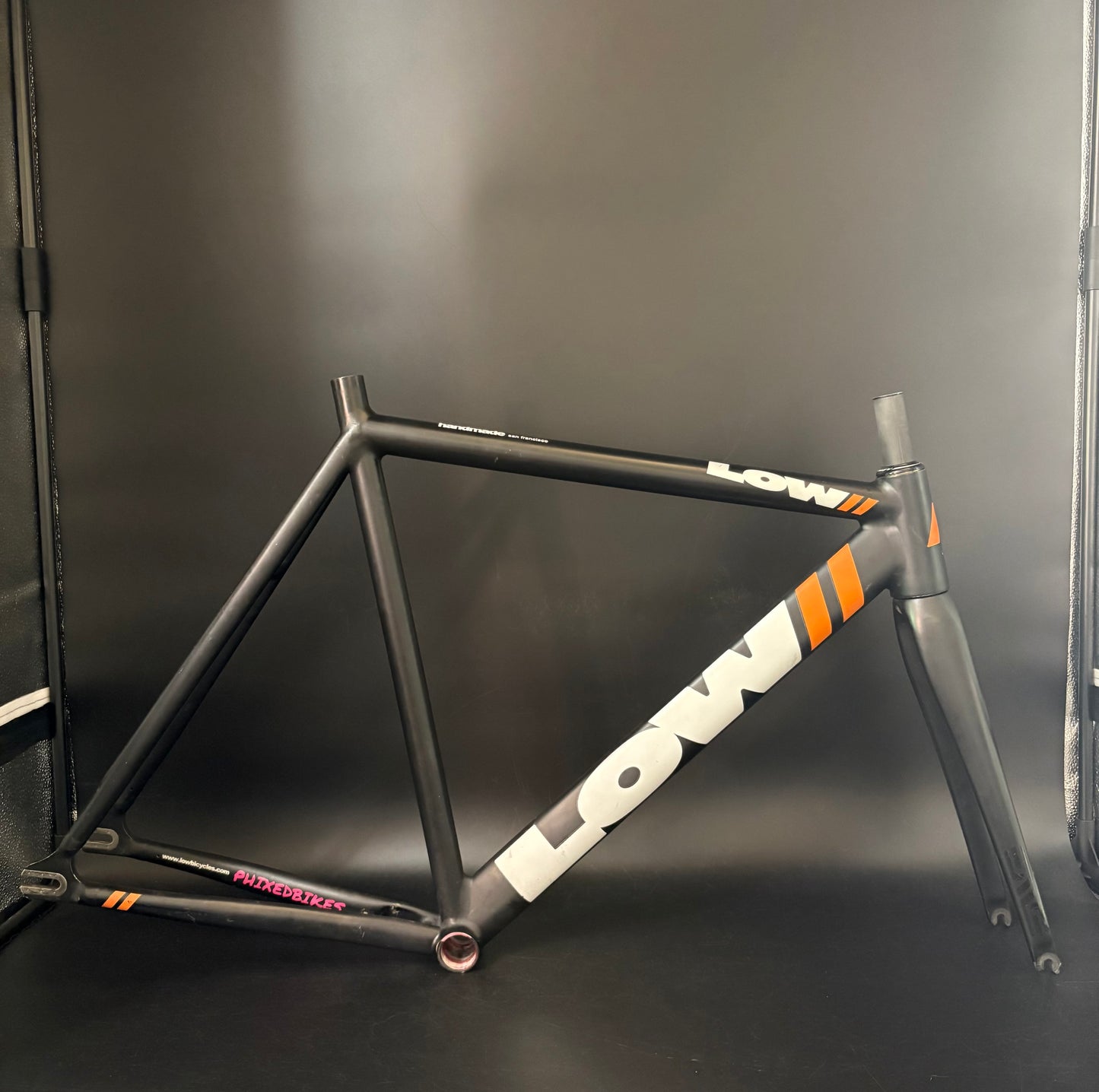 Low// Pursuit Frameset Black 57cm ST 54cm TT