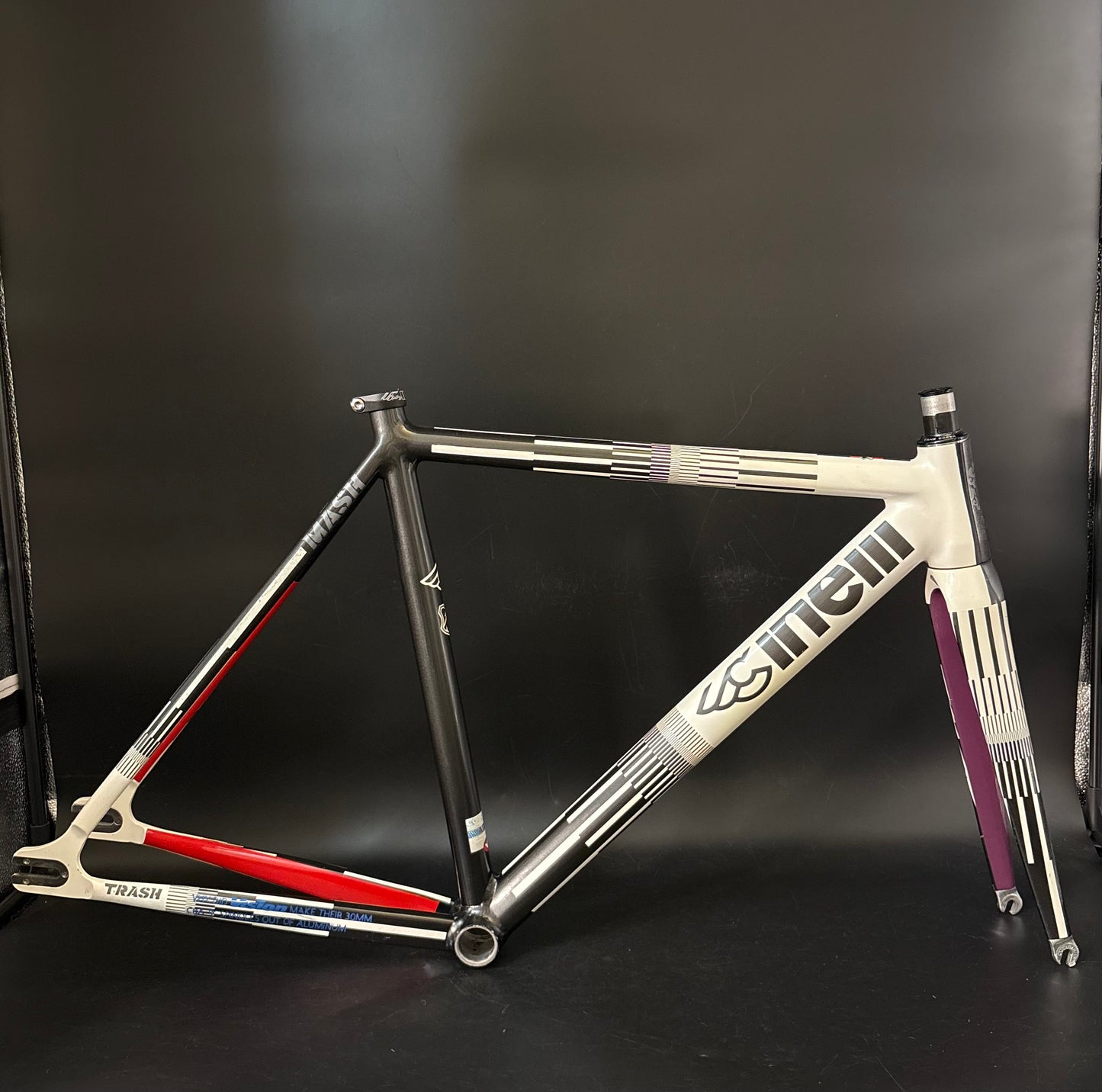 Cinelli Mash Parallax Frameset White 52cm