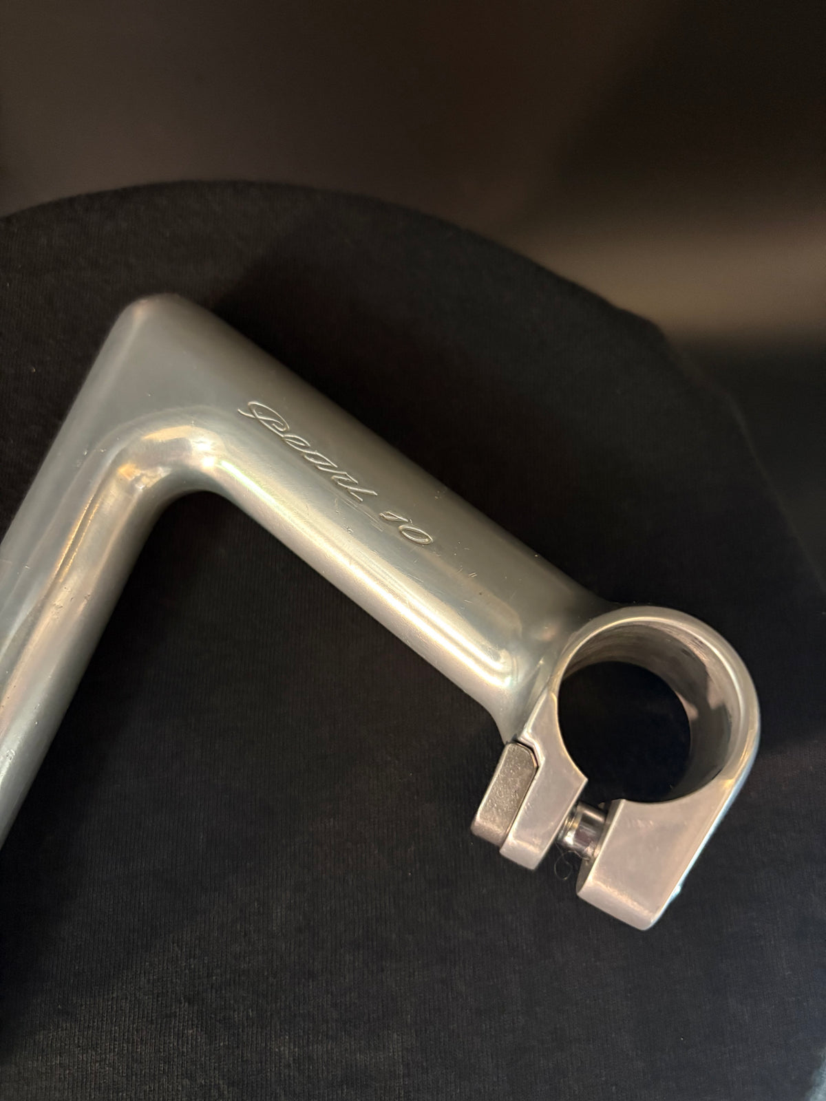 Nitto Pearl 10 1” Threaded Quill Stem Silver 100mm 25.4