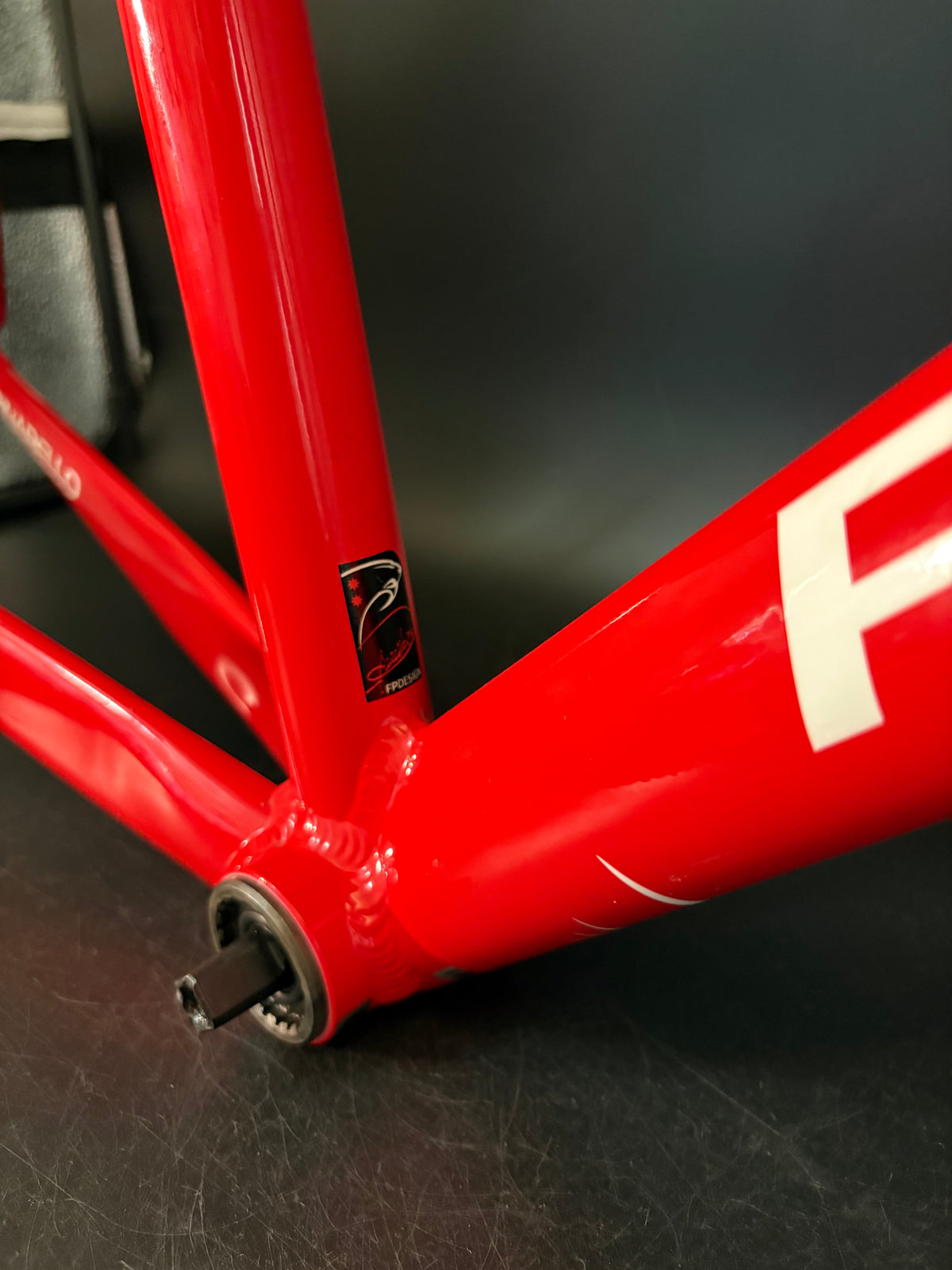 Pinarello Pista Frameset Red 54cm ST 53cm TT