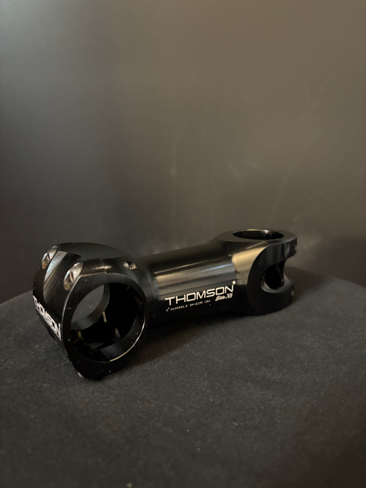 Thomson X4 Stem Black 100mm 31.8 0deg
