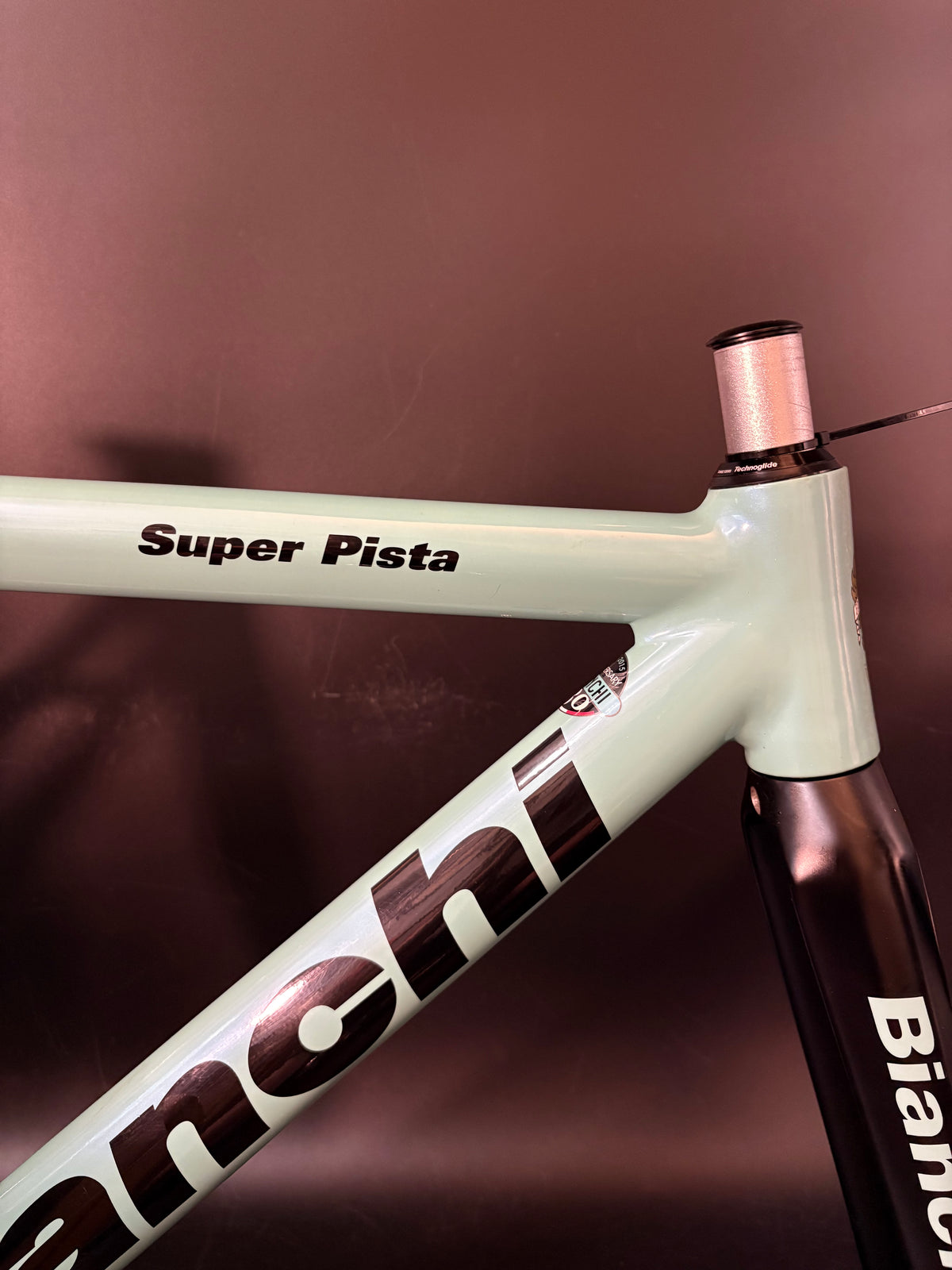 Bianchi Super Pista Frameset Celeste 51cm