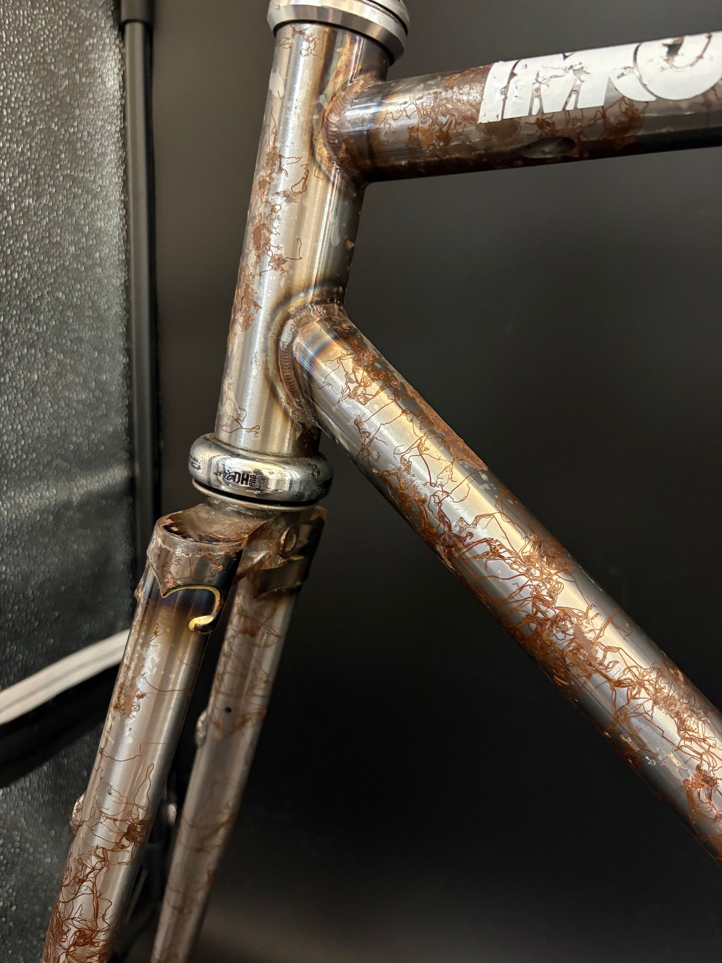 Chas’ Cinelli Mash Work Frameset Raw Prototype #1 55cm