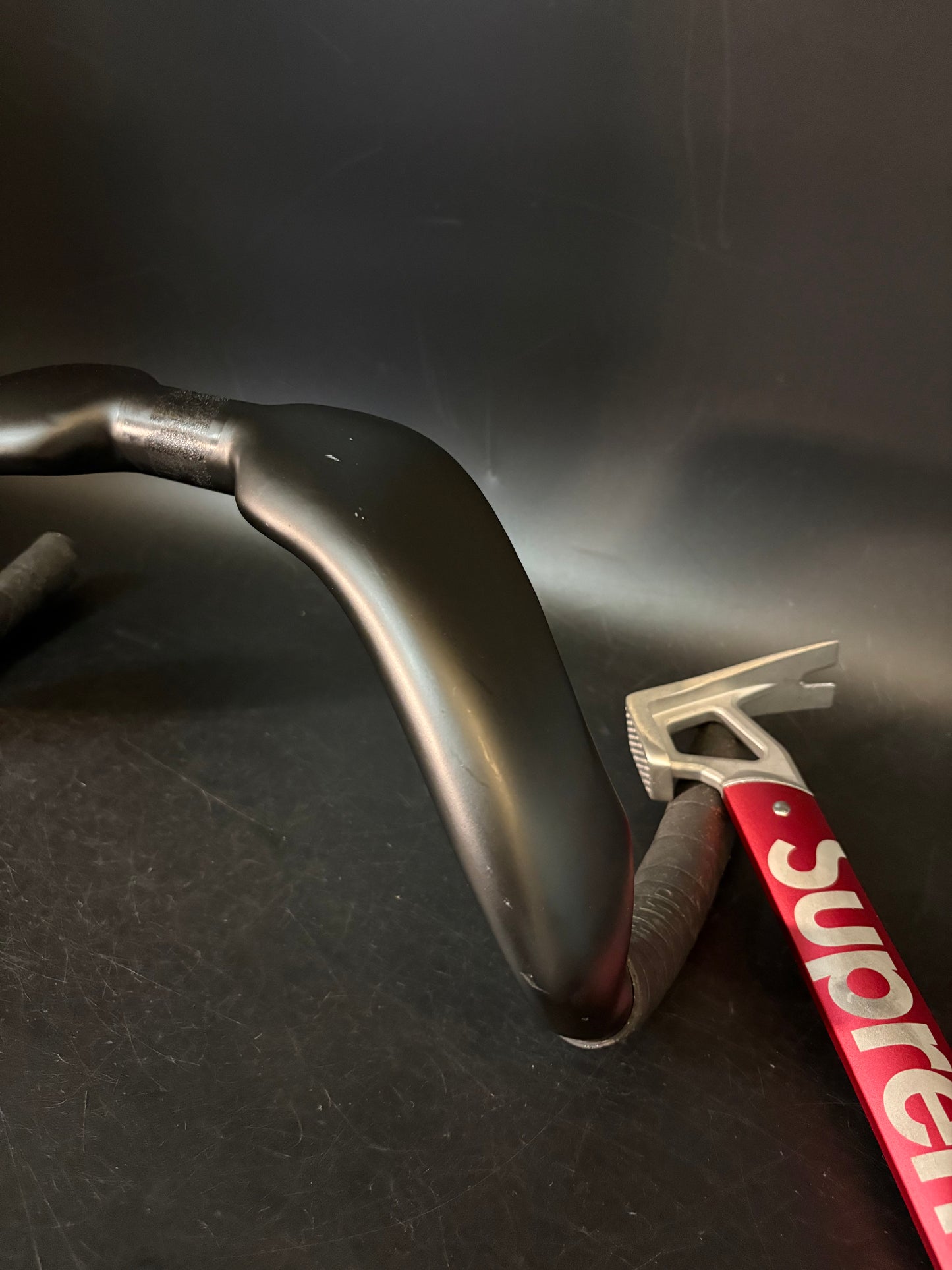 Unbranded Sprint Track Drop Habdlebar Carbon 37cm 31.8