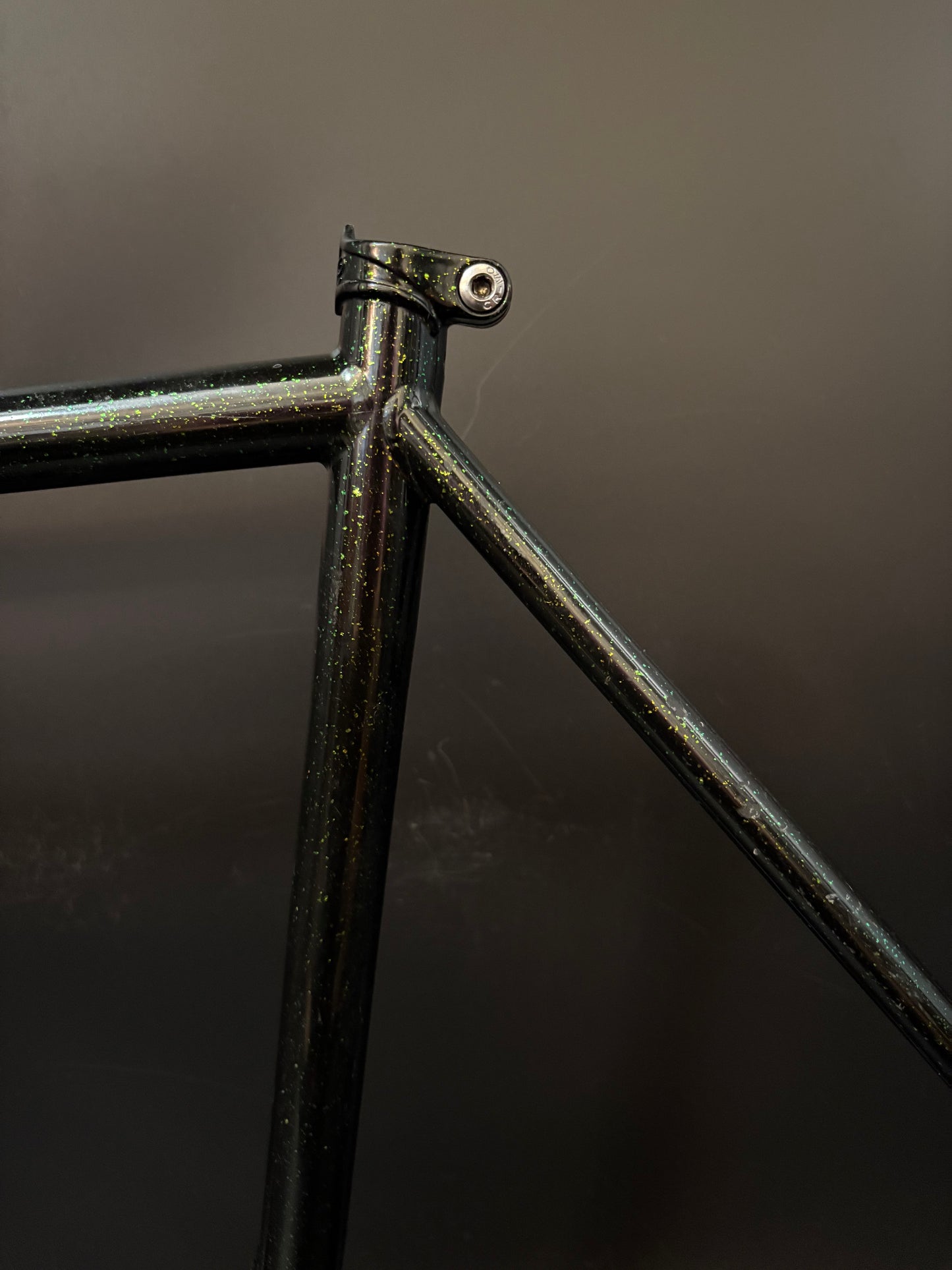 All City Big Block Frameset Green Sparkle 52cm