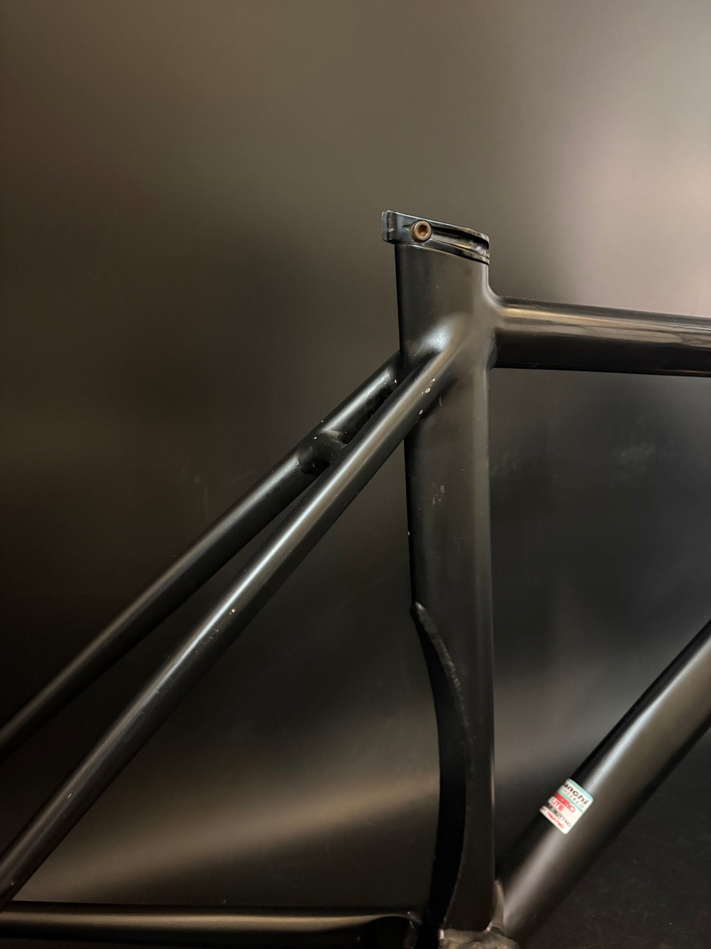 Bianchi Super Pista Frameset Black 49cm