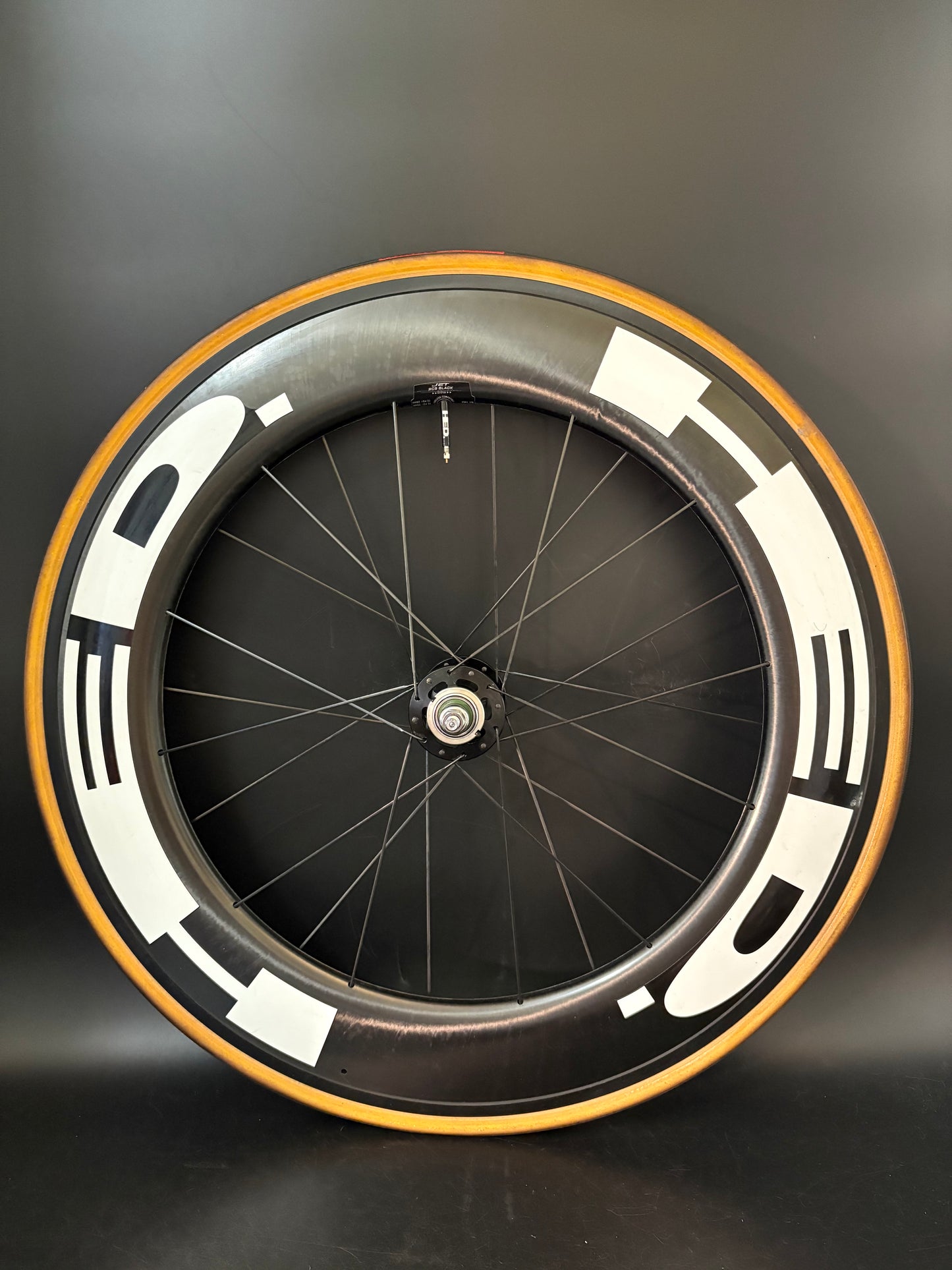 HED Jet RC9 Black Wheelset Carbon Clincher 24h