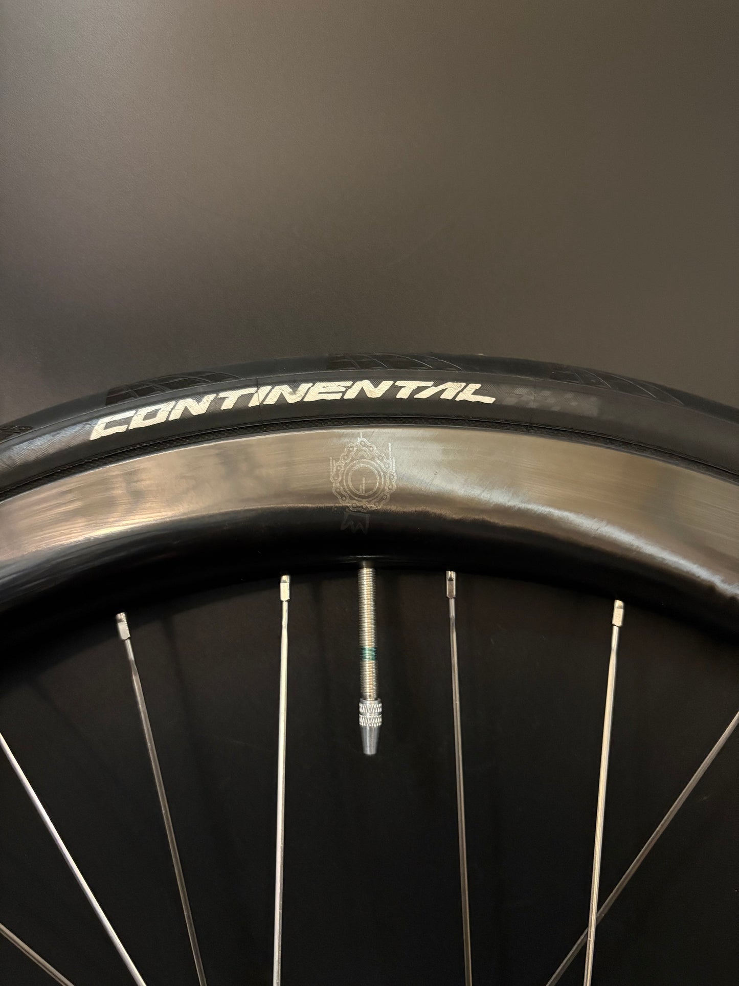 Track Lab Light Bicycle Custom Built Phil Wood Carbon Wheelset 32h