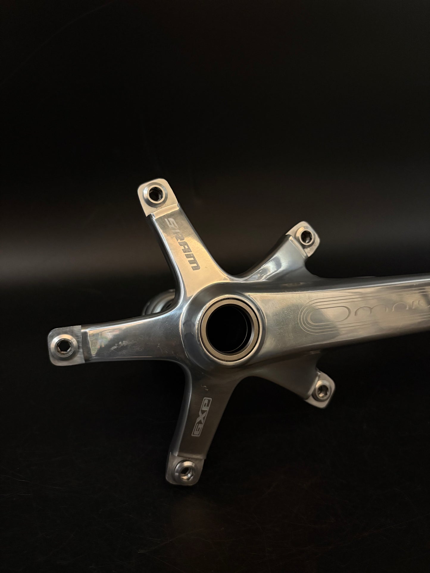Sram Omnium Cranks Silver 170mm