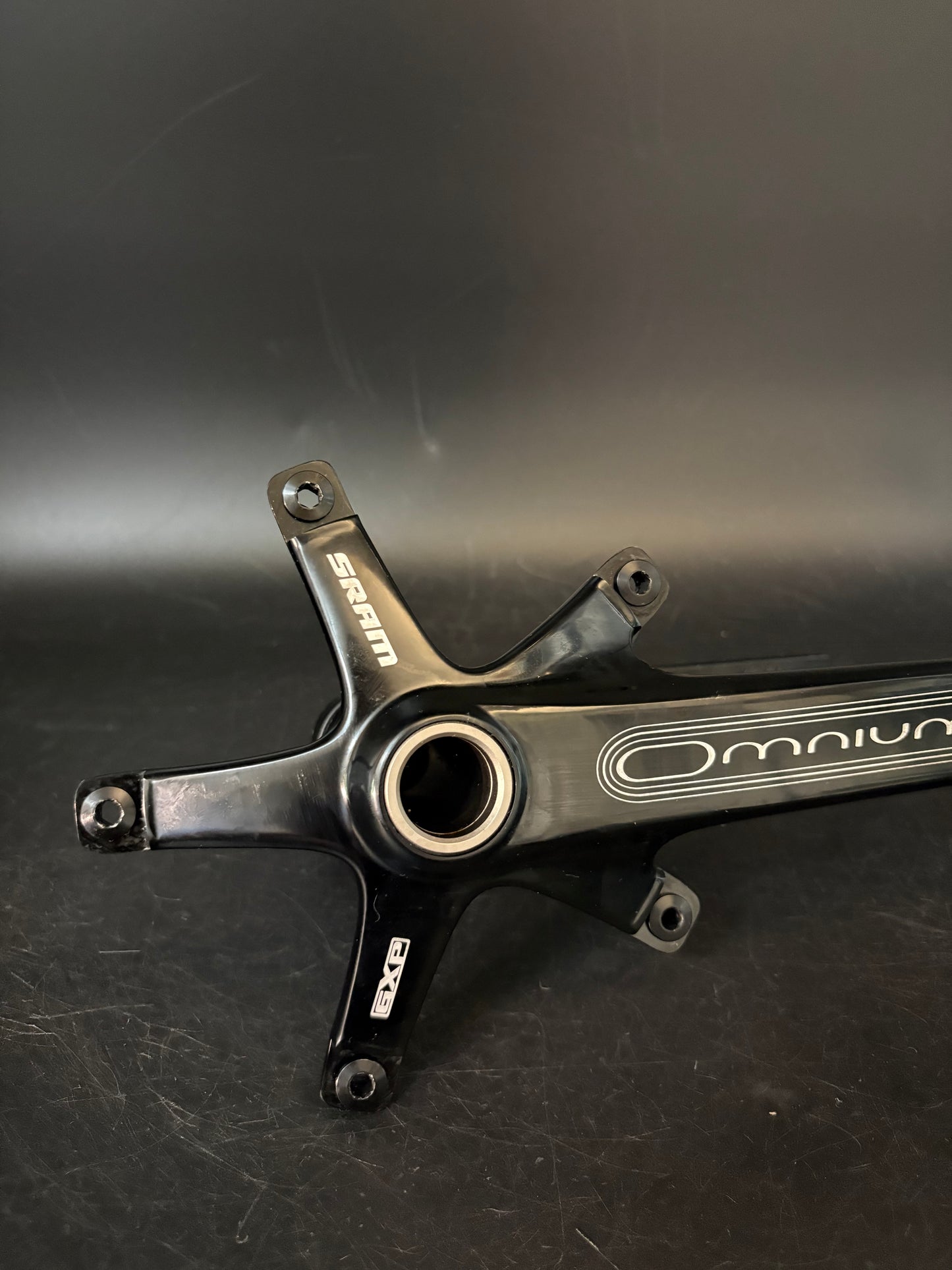 Sram Omnium Cranks Black 165mm
