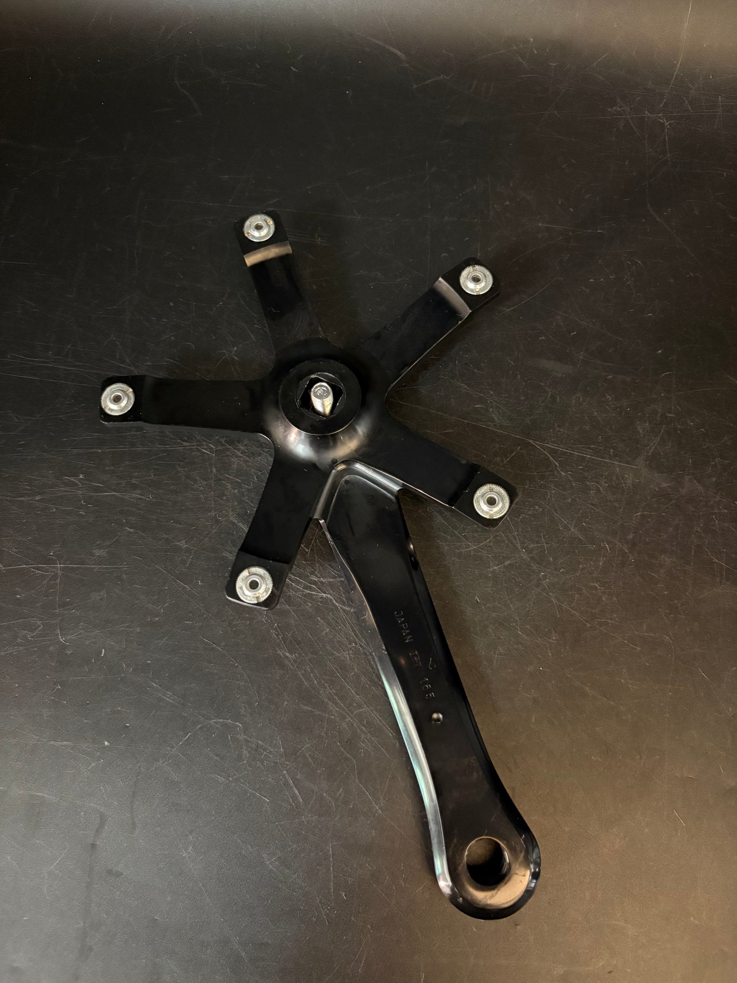 Sugino 75 Cranks Black 165mm