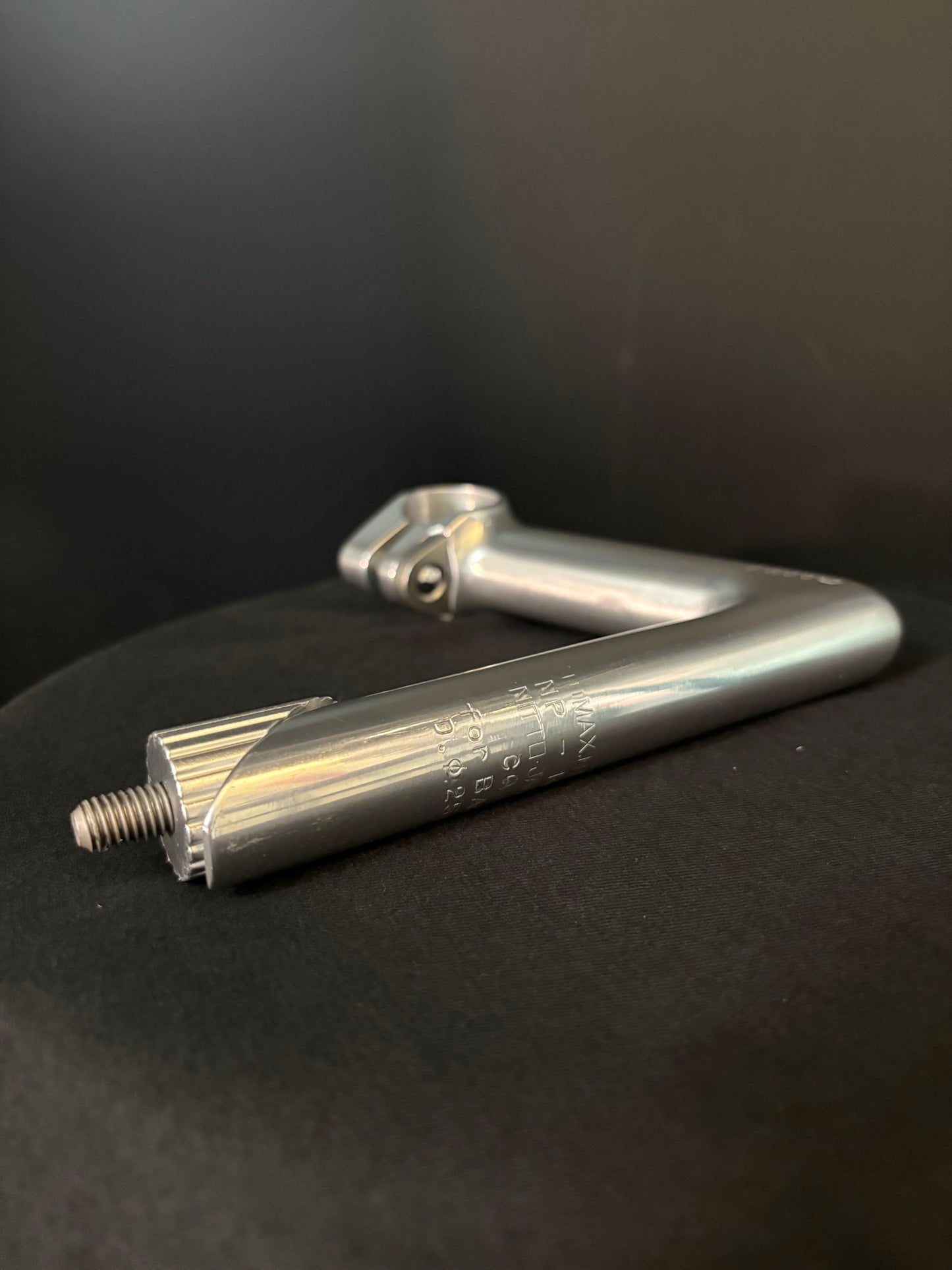 Nitto Pearl NP 1” Threaded Quill Stem Silver 100mm 25.4