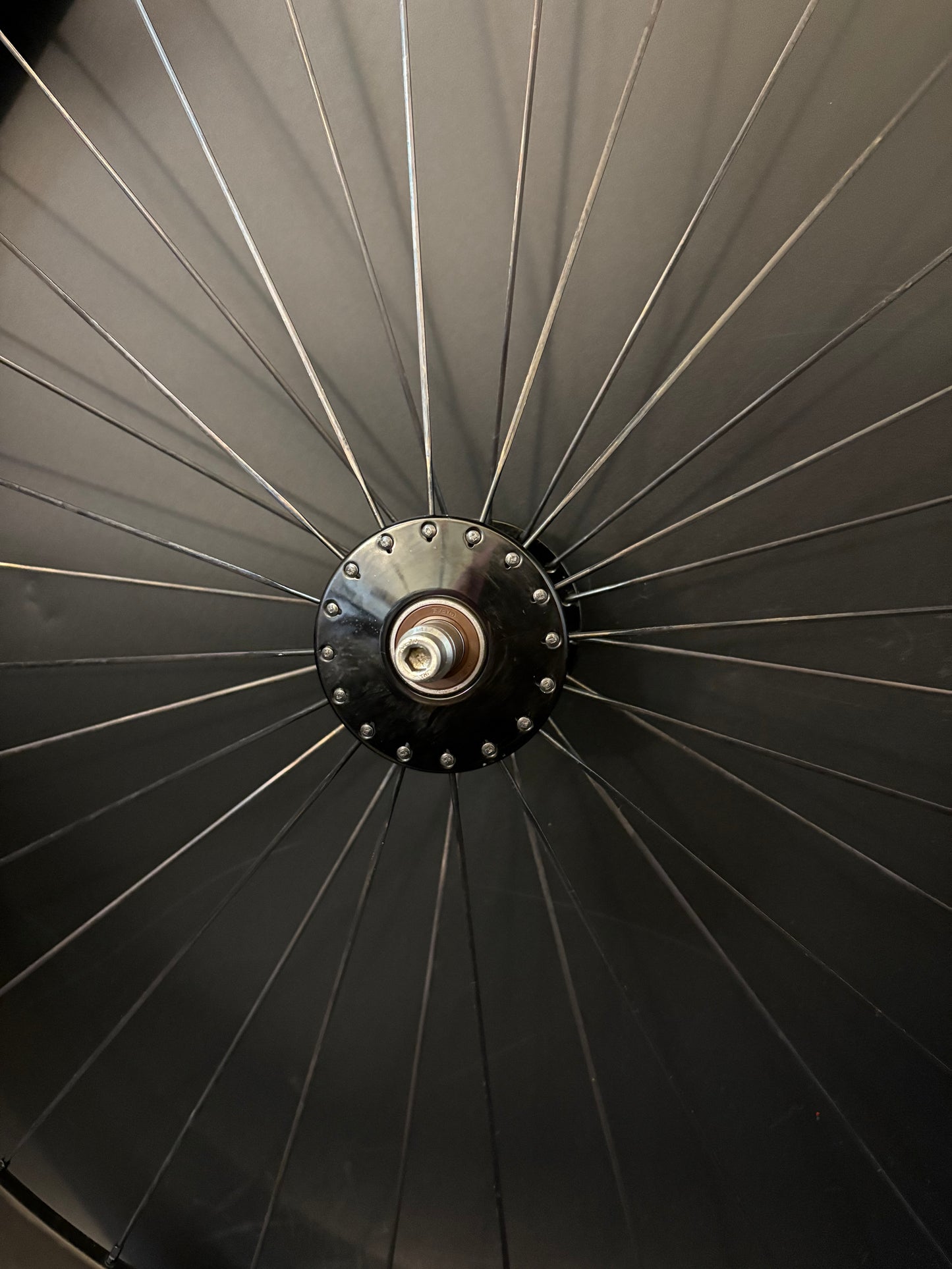 Velocity B43 Black / Phil Wood Wheelset 32h