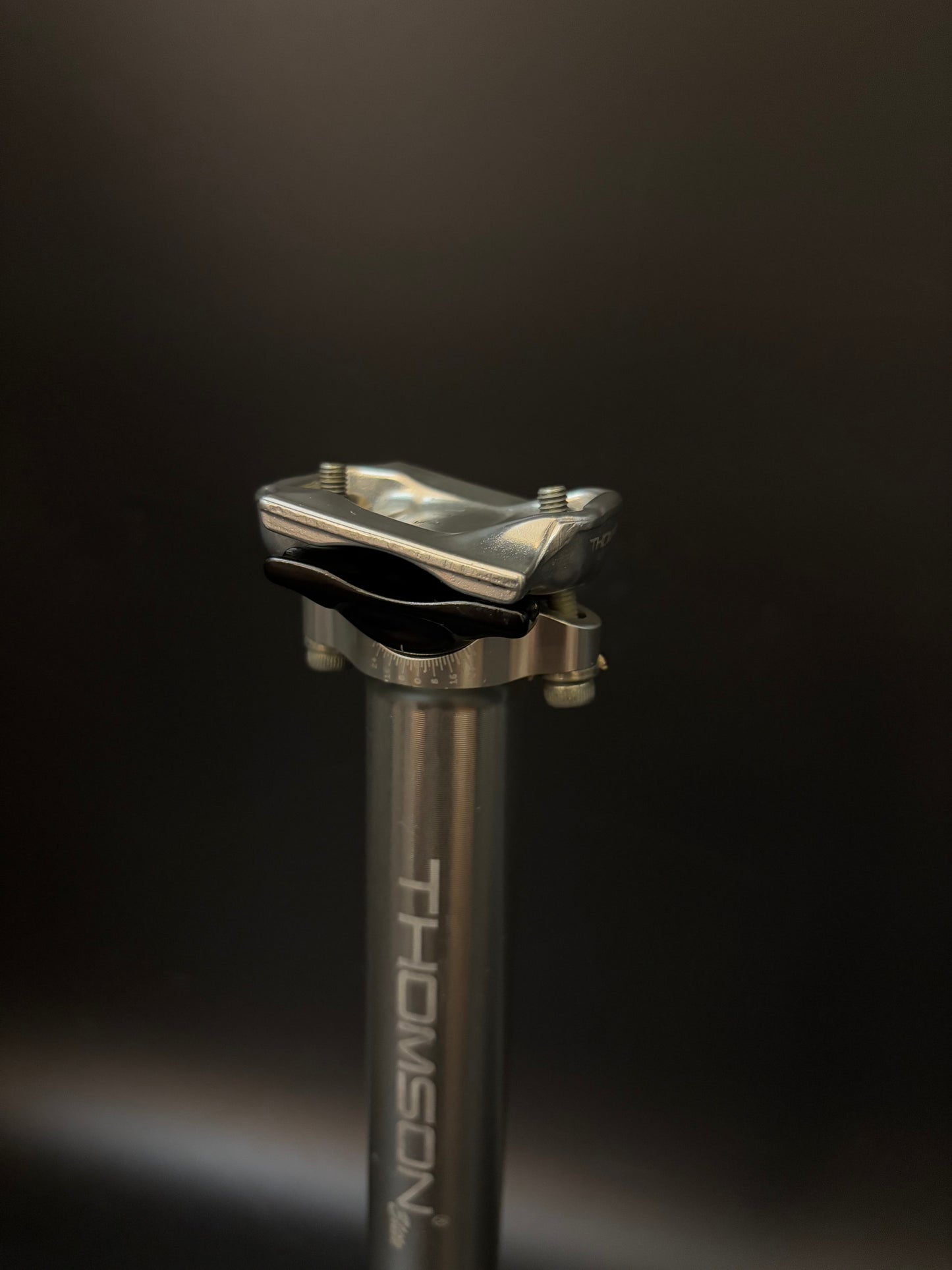 Thomson Elite Seatpost Silver/Black 27.2 330mm