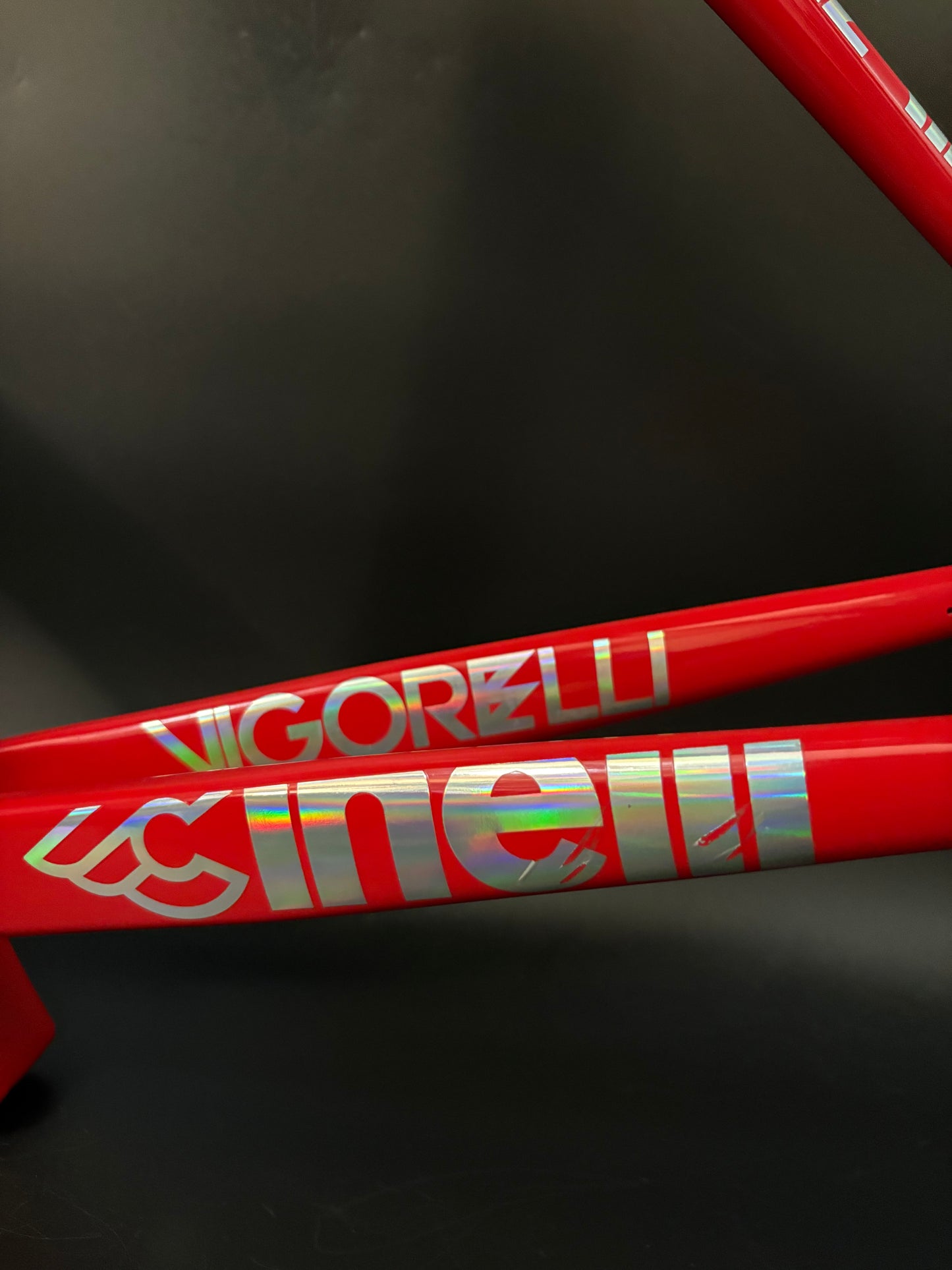 Cinelli Vigorelli Shark Frameset Red 52cm
