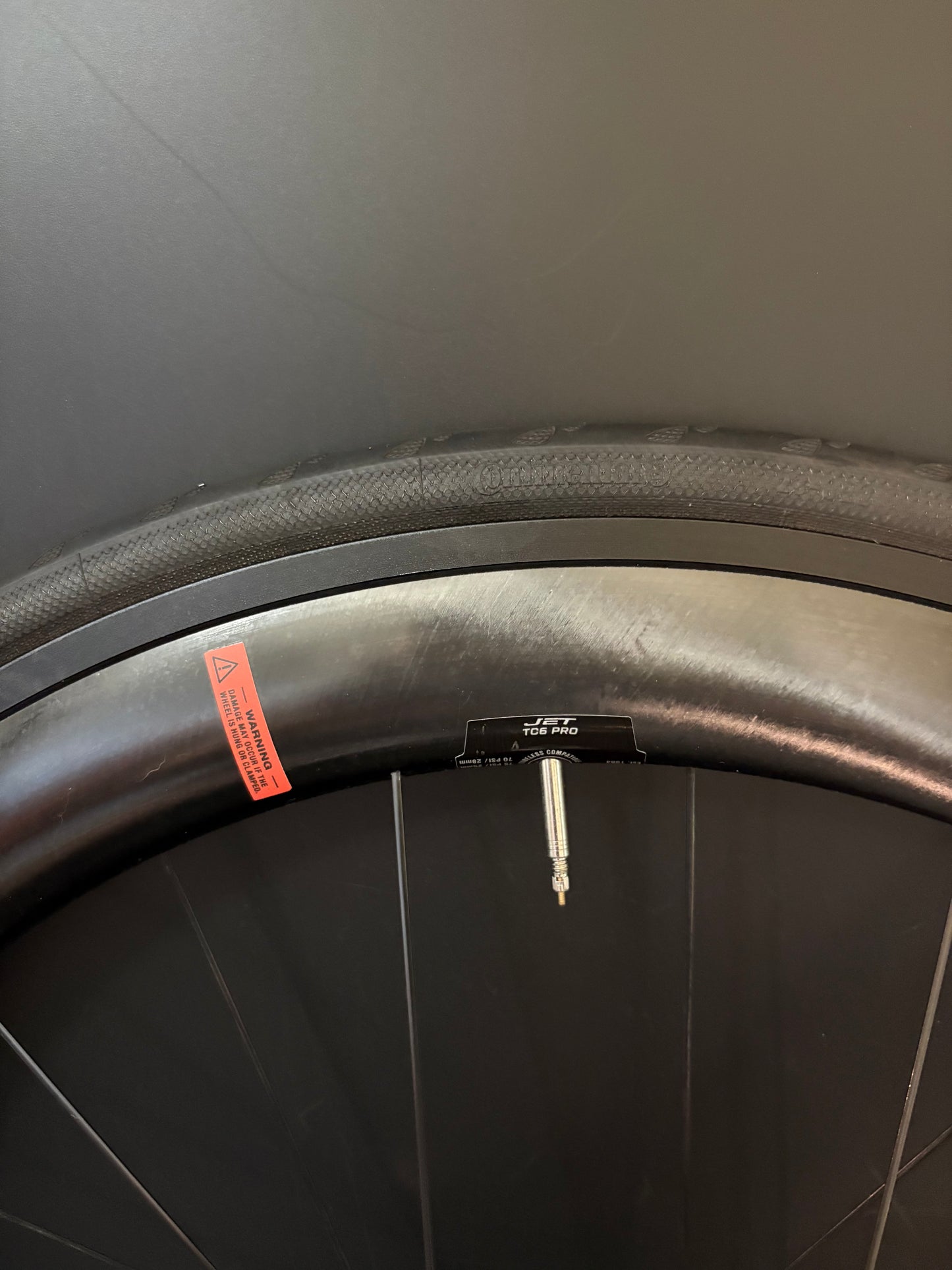 HED Jet TC6 Pro Rear Wheel Carbon Clincher 24h