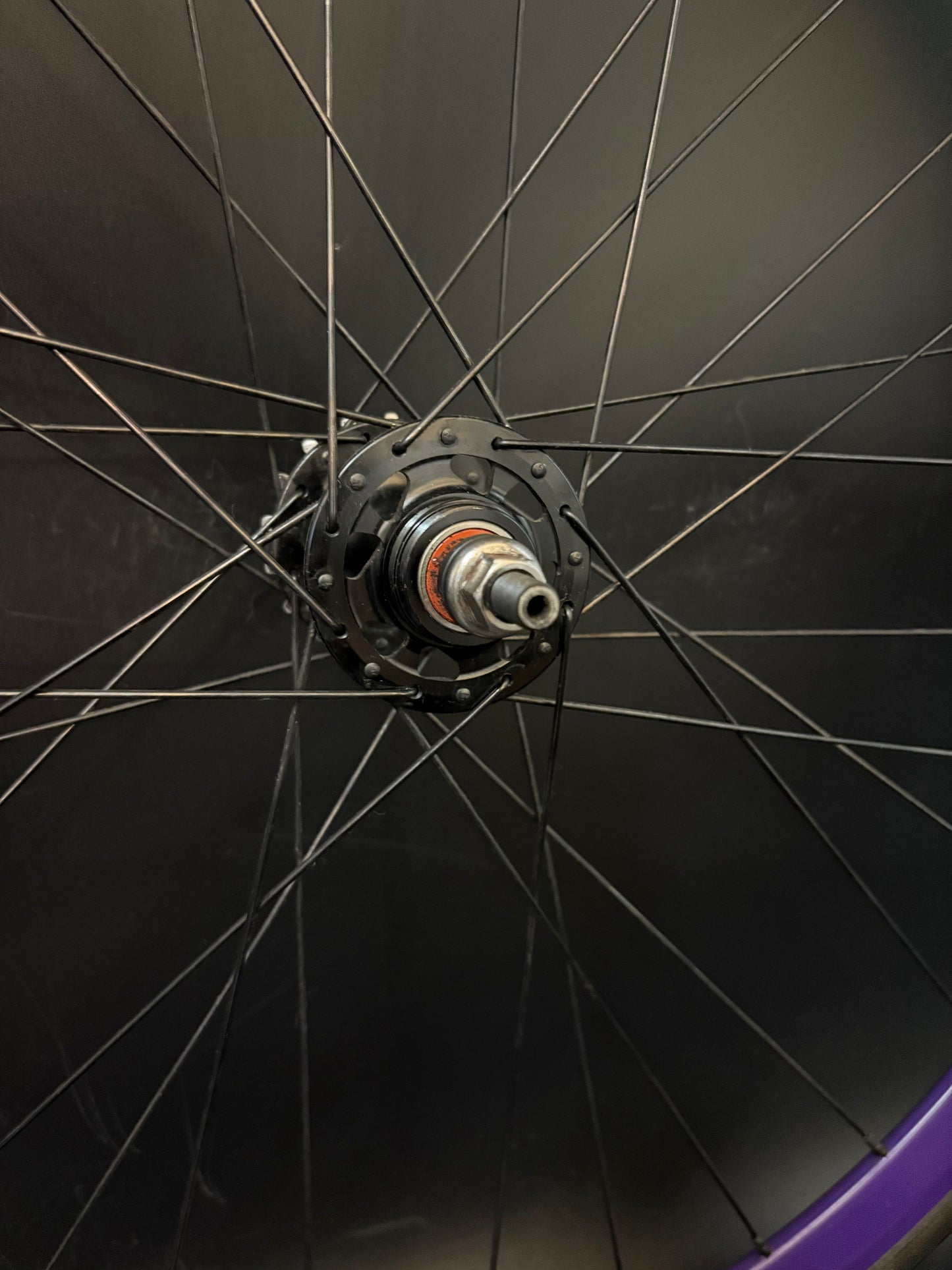 Velocity Deep V Purple / Origin 8 Wheelset 32h