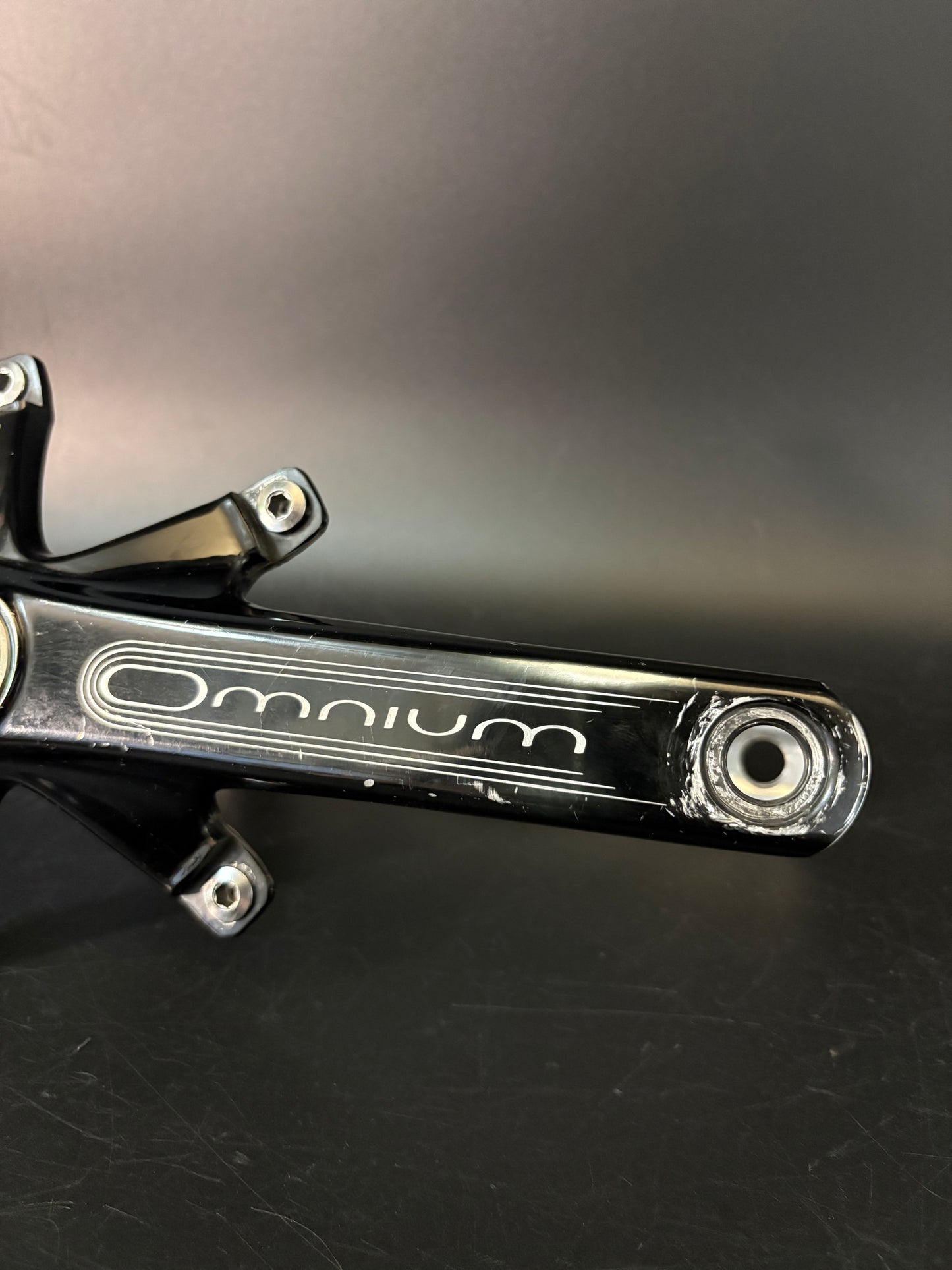 Sram Omnium Cranks Black/Silver 165mm