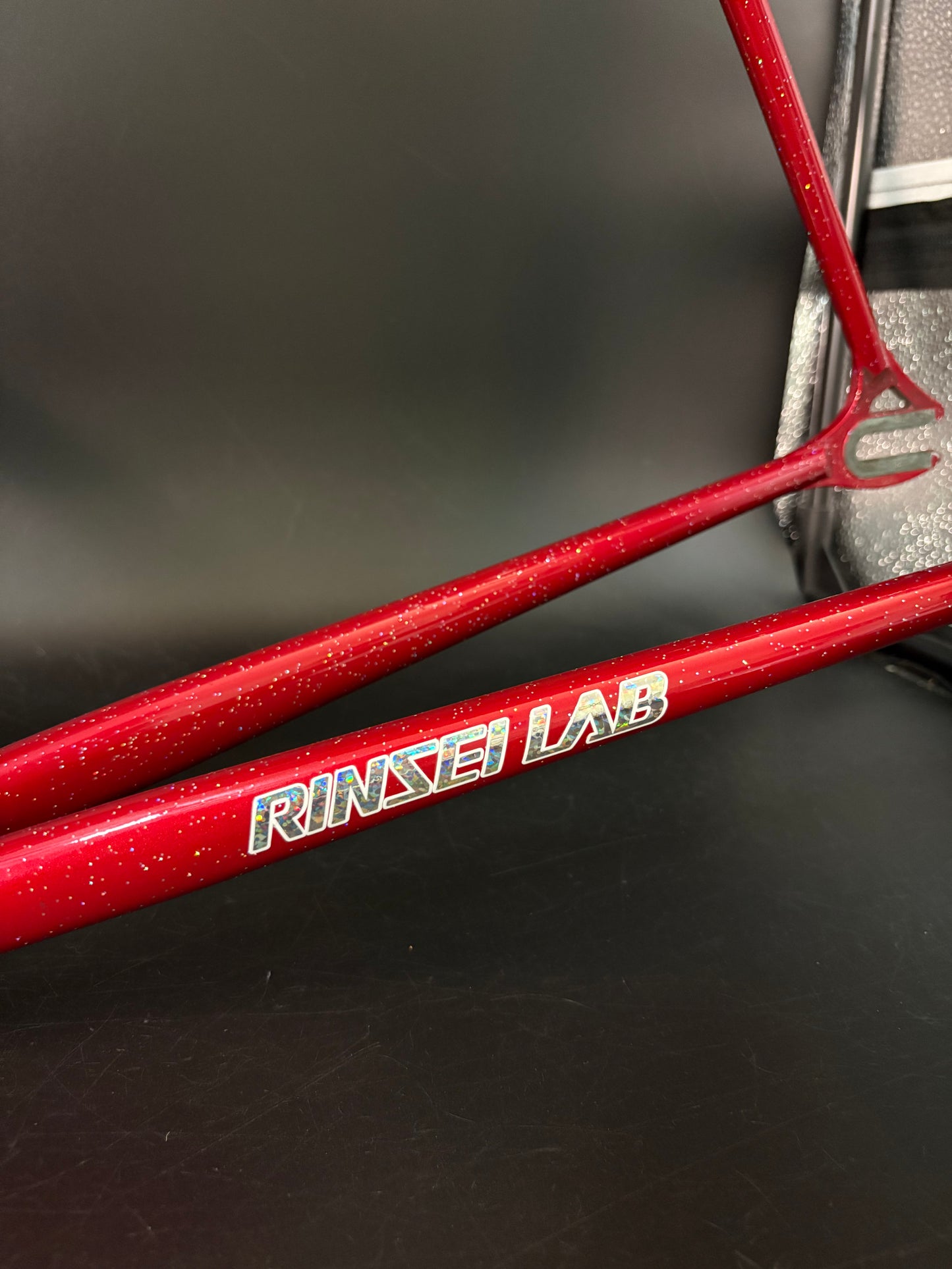 Rinsei Lab NJS Frameset Red 57cm ST 56cm TT