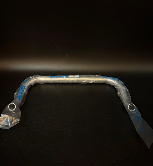 NEW Nitto RB018 Bullhorn Handlebar Silver 38cm 26.0