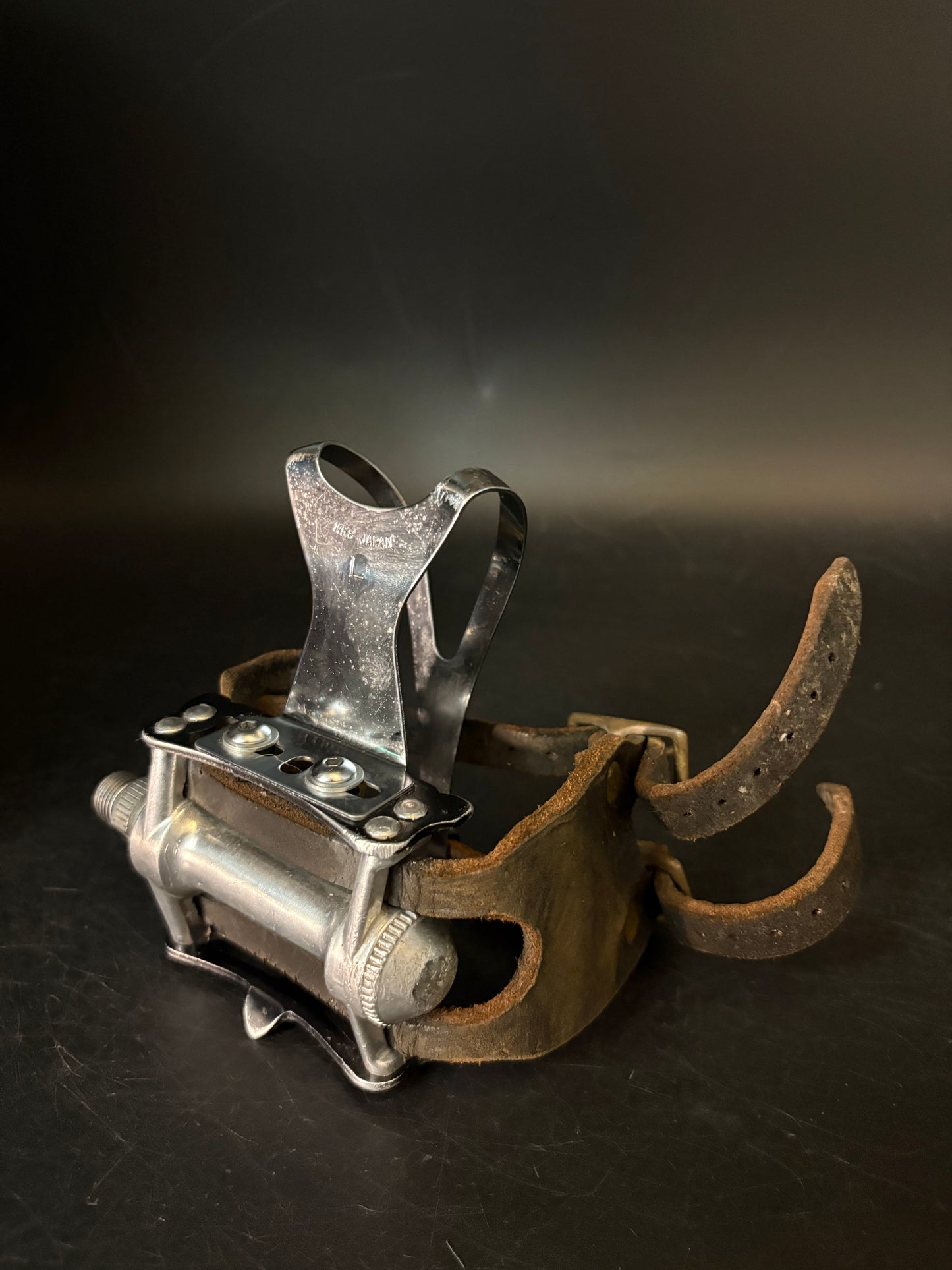MKS Sylvan Black / Plemons Leather Double Straps Pedal Setup