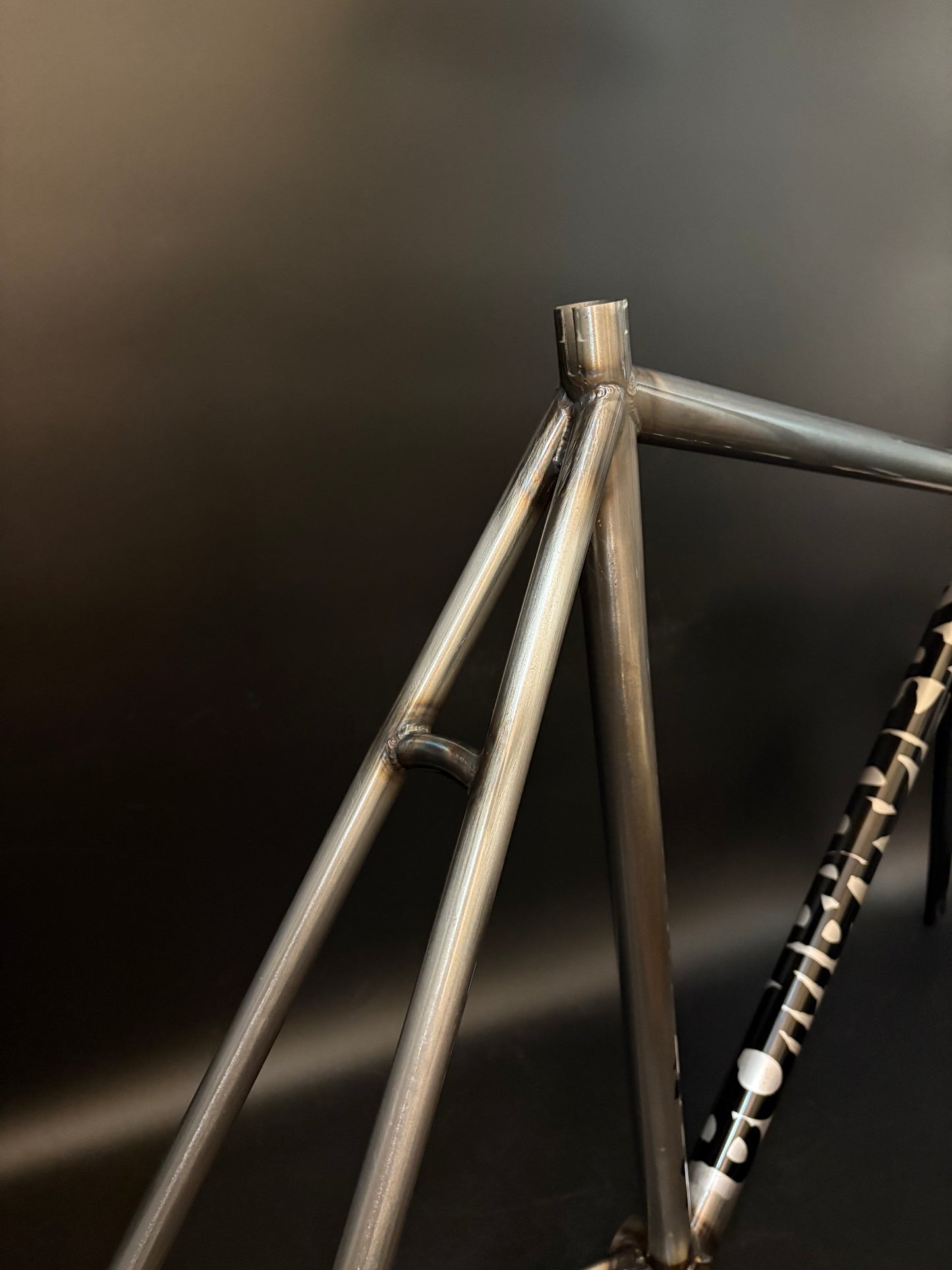 Bombardiers Cuda Frameset Raw Steel 54cm