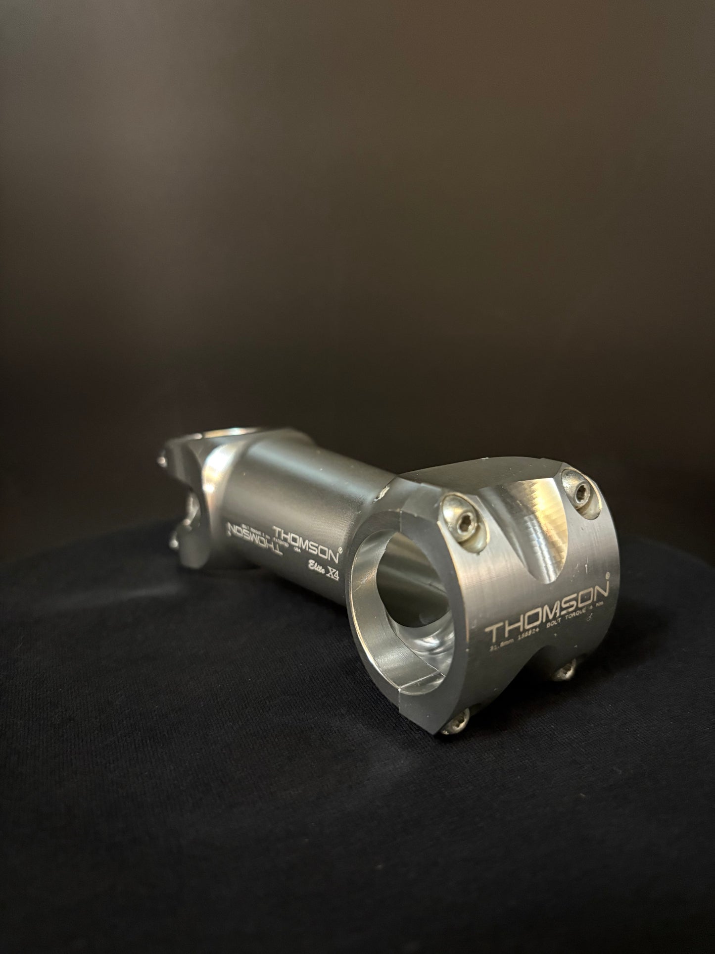 Thomson X4 Stem Silver 110mm 31.8 10deg