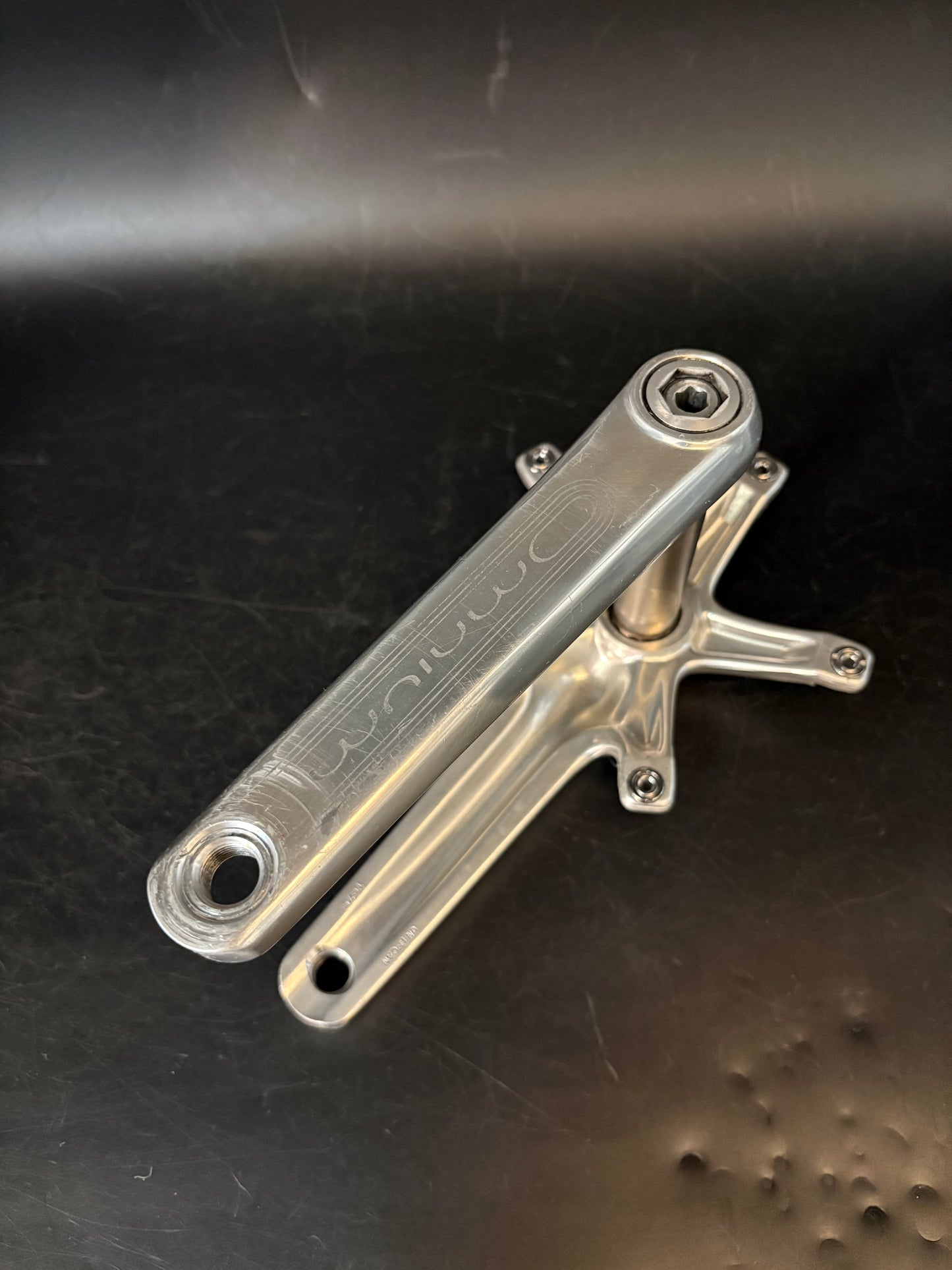 Sram Omnium Cranks Silver 167.5mm