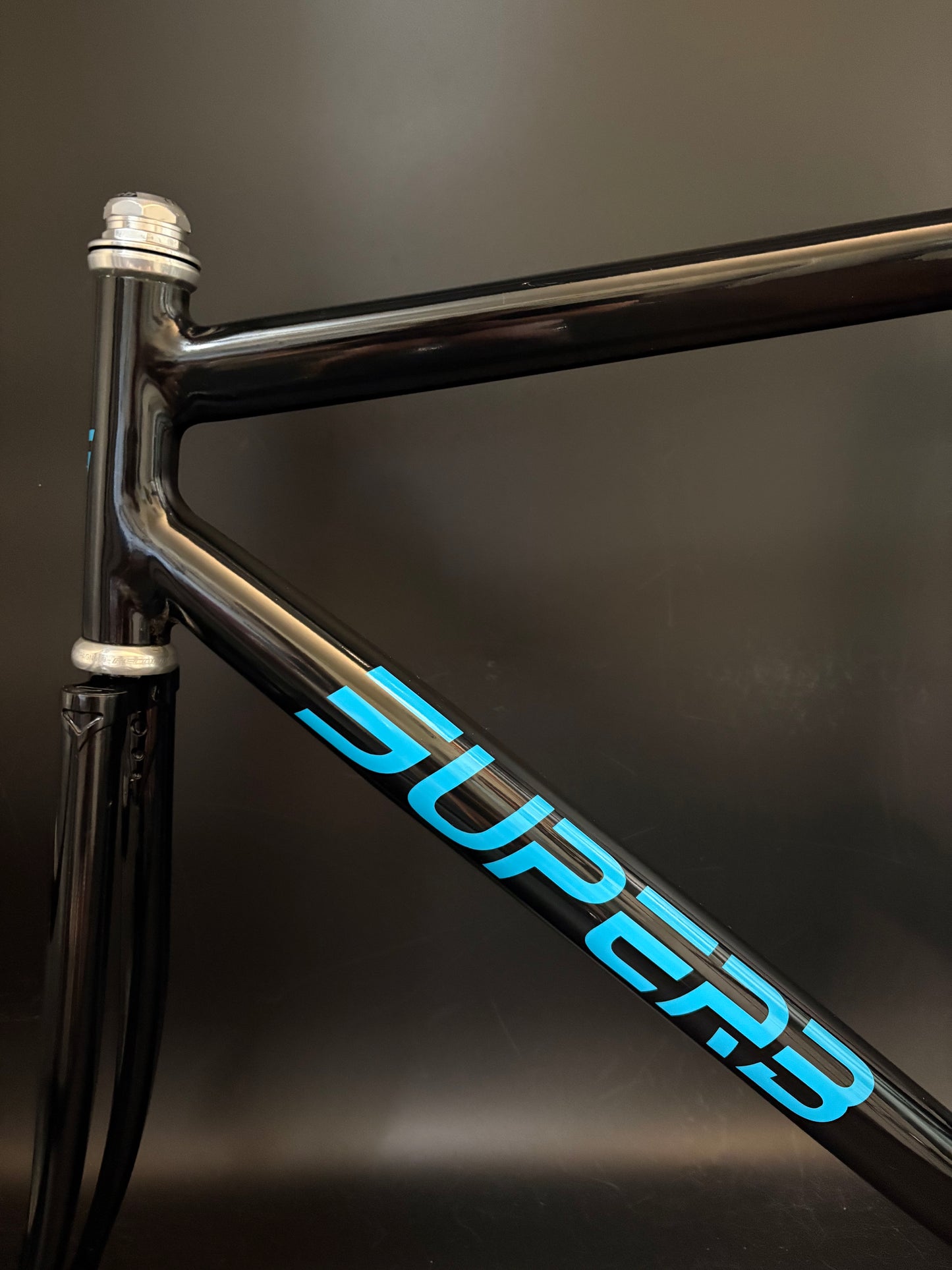 Superb Sprint Frameset Black 59cm ST 56cm TT