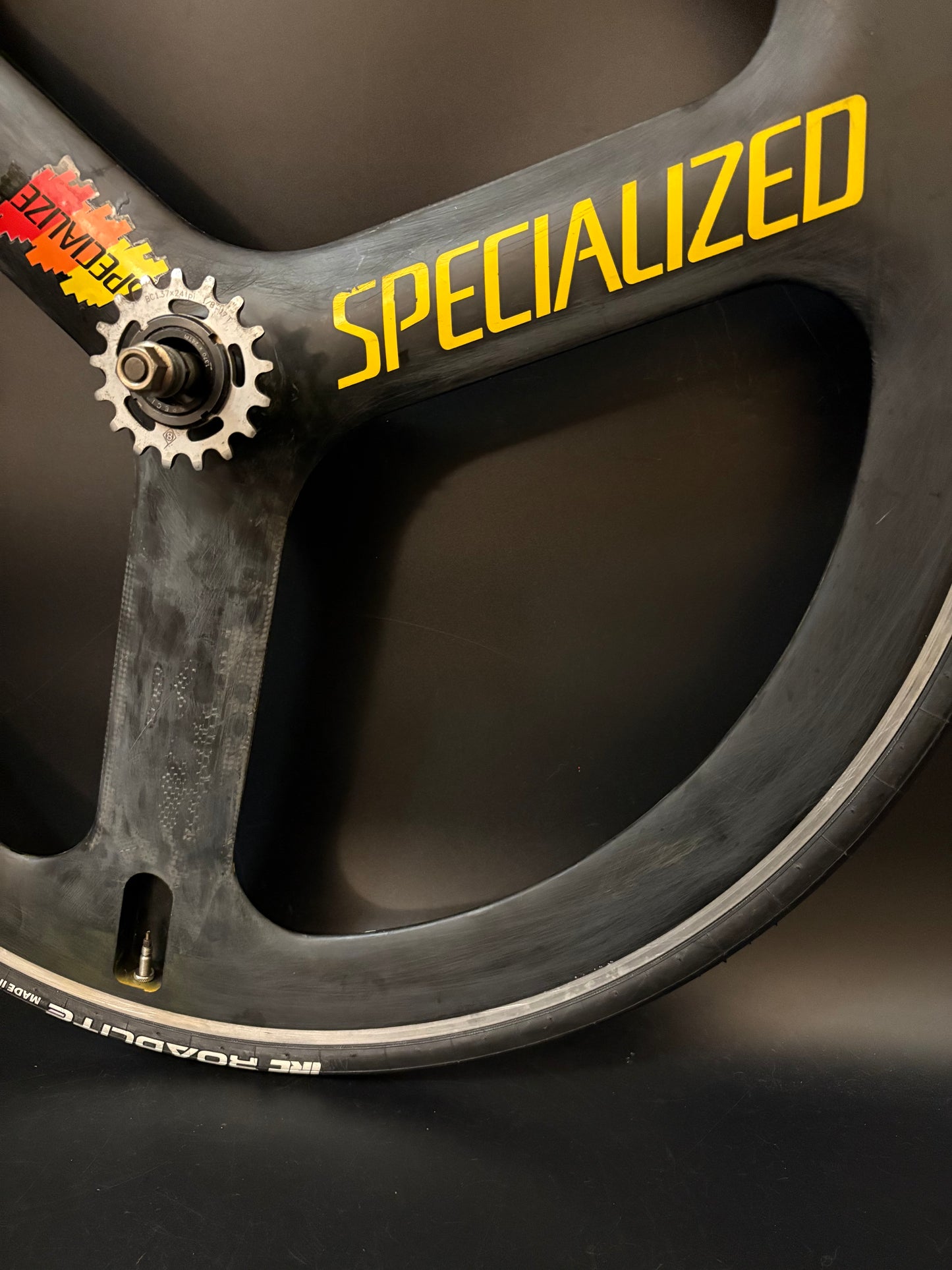 Specialized Tri Spoke Clincher Rear Wheel w/ Factory Adapter