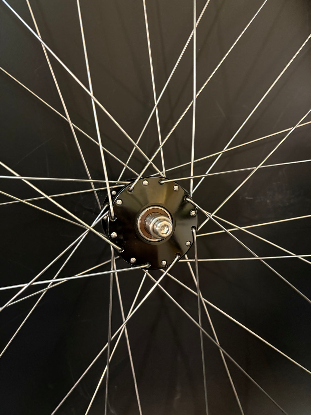 Mavic Open Pro Black / Phil Wood HF Front Wheel 32h