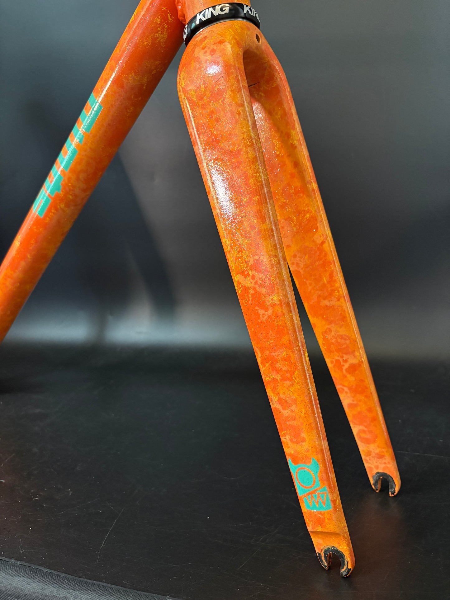 Squid Tarckwondo Frameset Orange 56cm Large