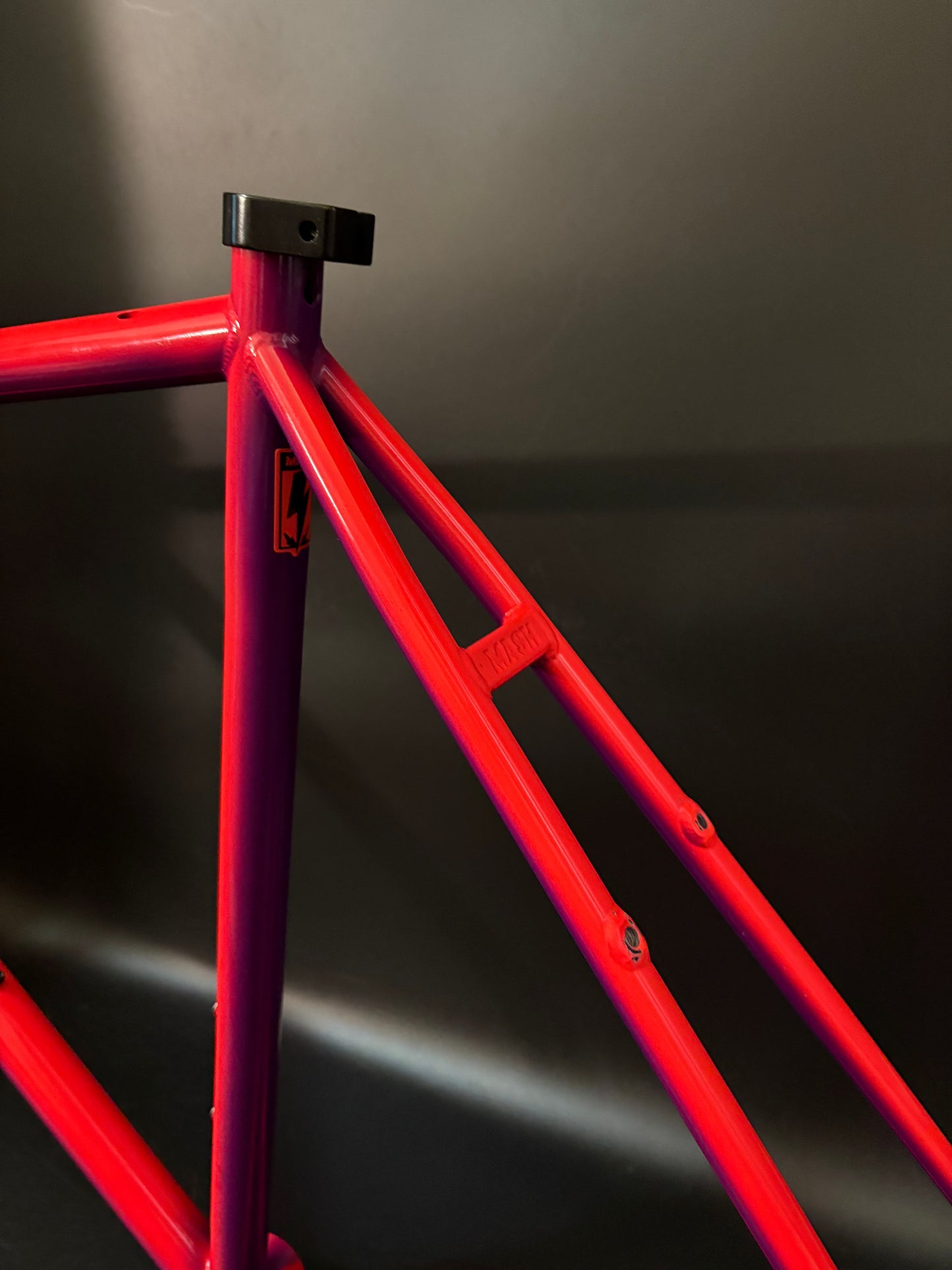 Mash Steel Frameset Neon Purple Fade 53cm