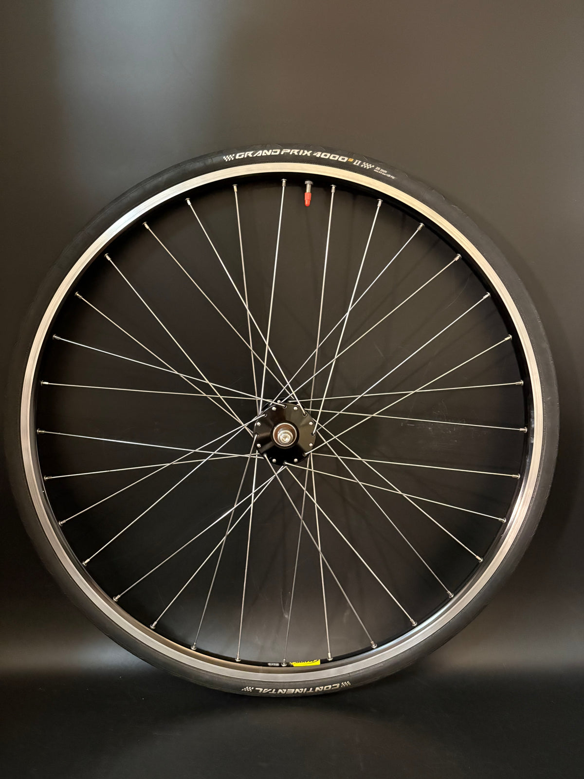 Mavic Open Pro Black / Phil Wood HF Front Wheel 32h