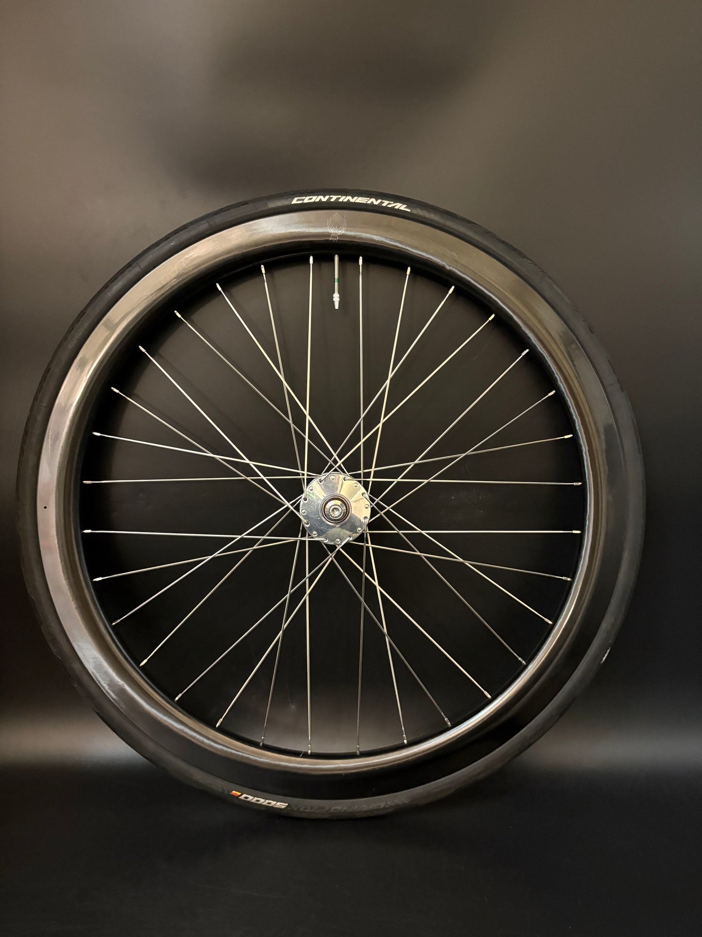 Track Lab Light Bicycle Custom Built Phil Wood Carbon Wheelset 32h