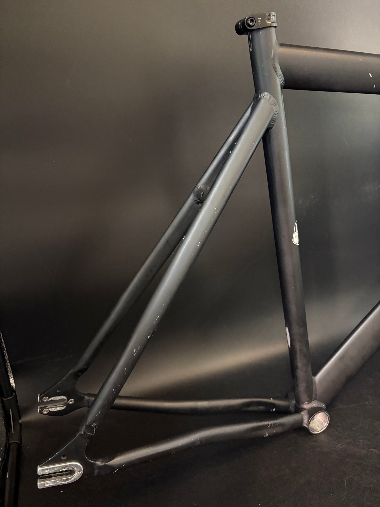 Leader 721 Frameset Black 58cm
