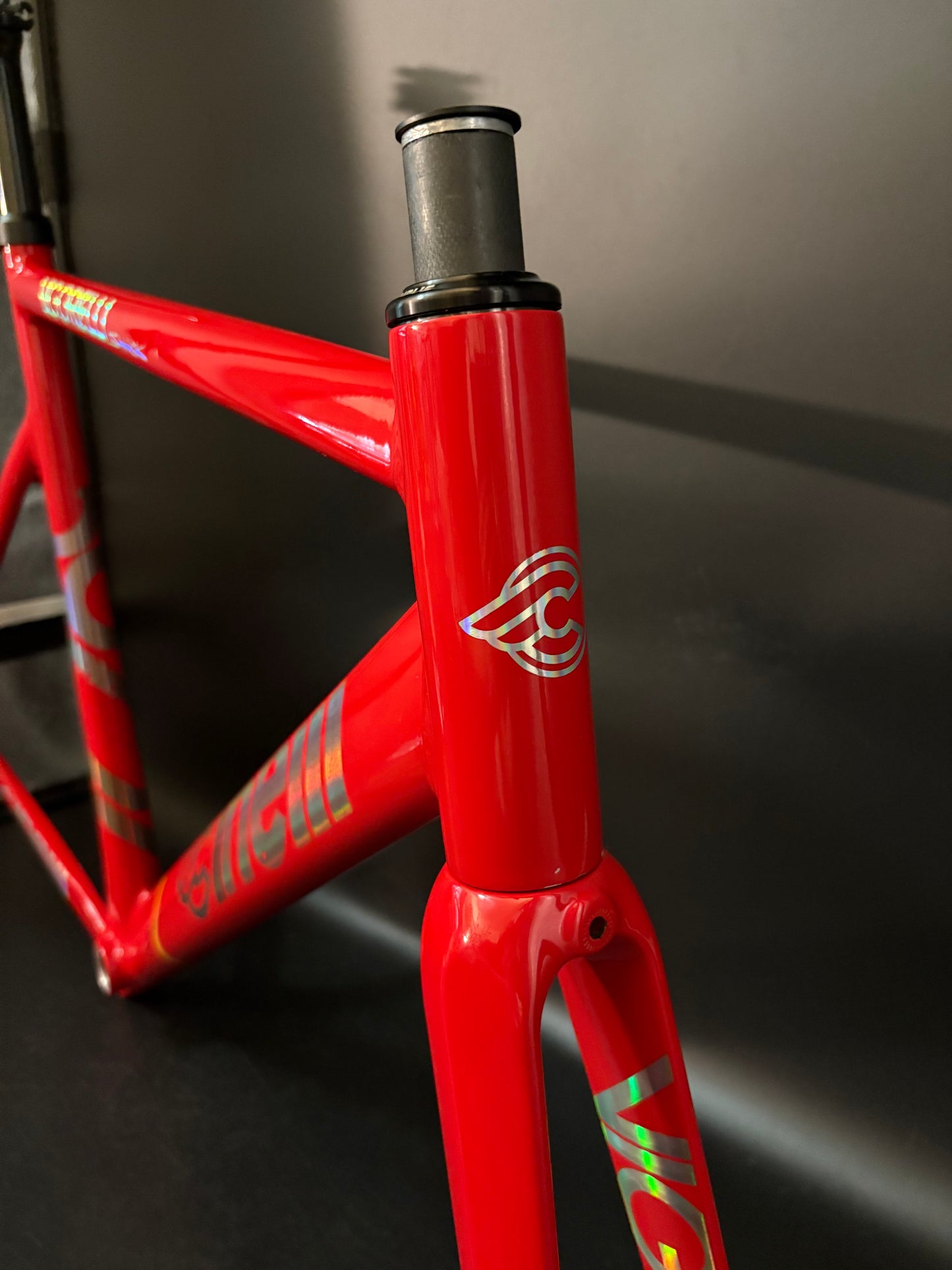 Cinelli Vigorelli Shark Frameset Red 54cm