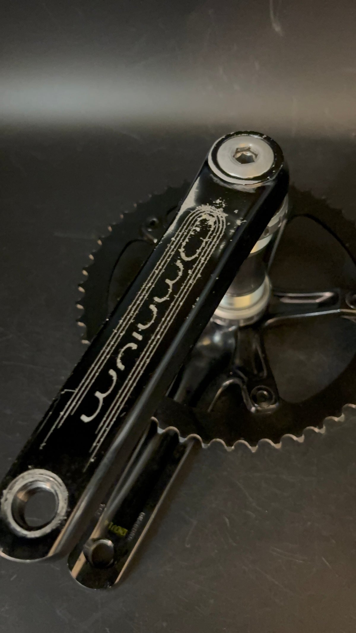 Sram Omnium Crankset Black 165mm 48t