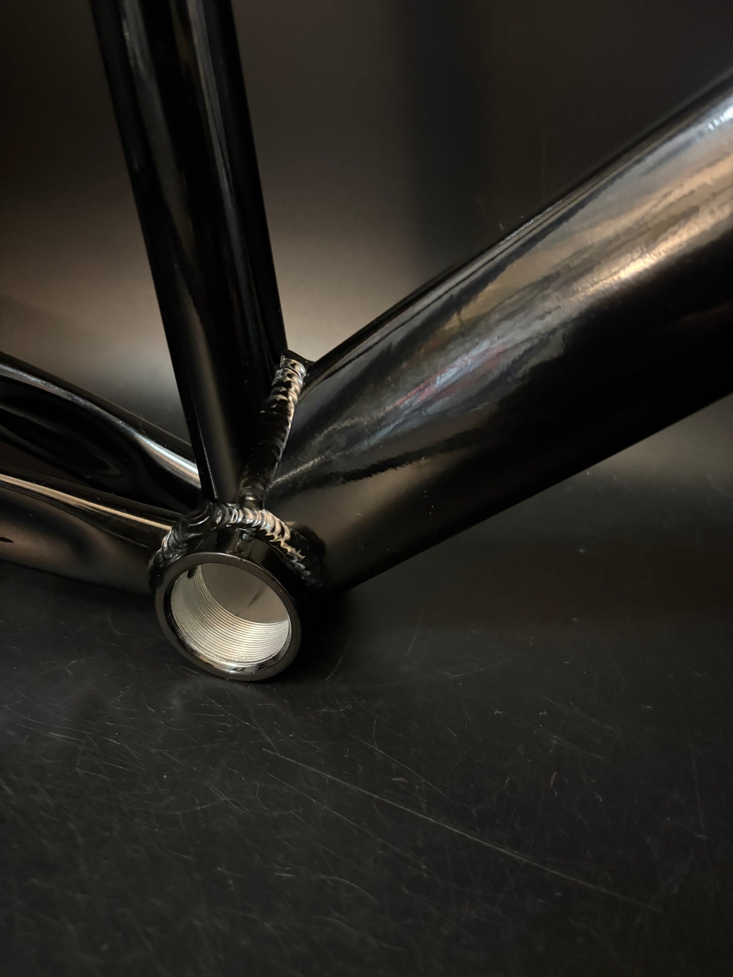 State Bicycle Black Label Frameset Black/Silver 57cm