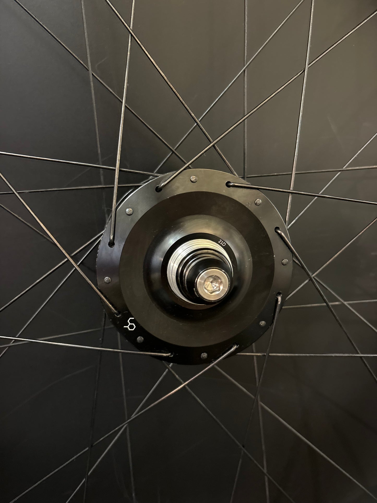 H Plus Son Eero / Chub Hub Rear Wheel Black 32h