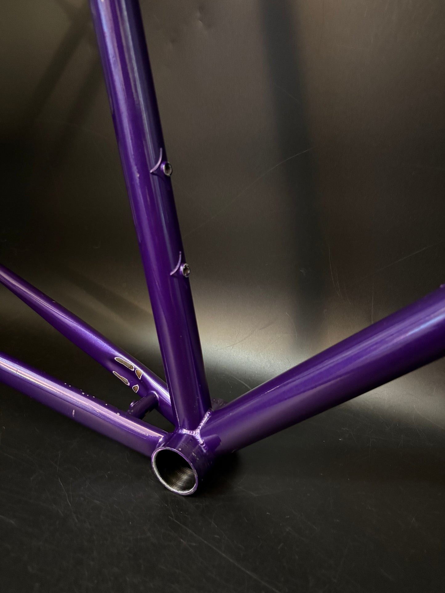All City Nature Boy Frameset Purple 55cm