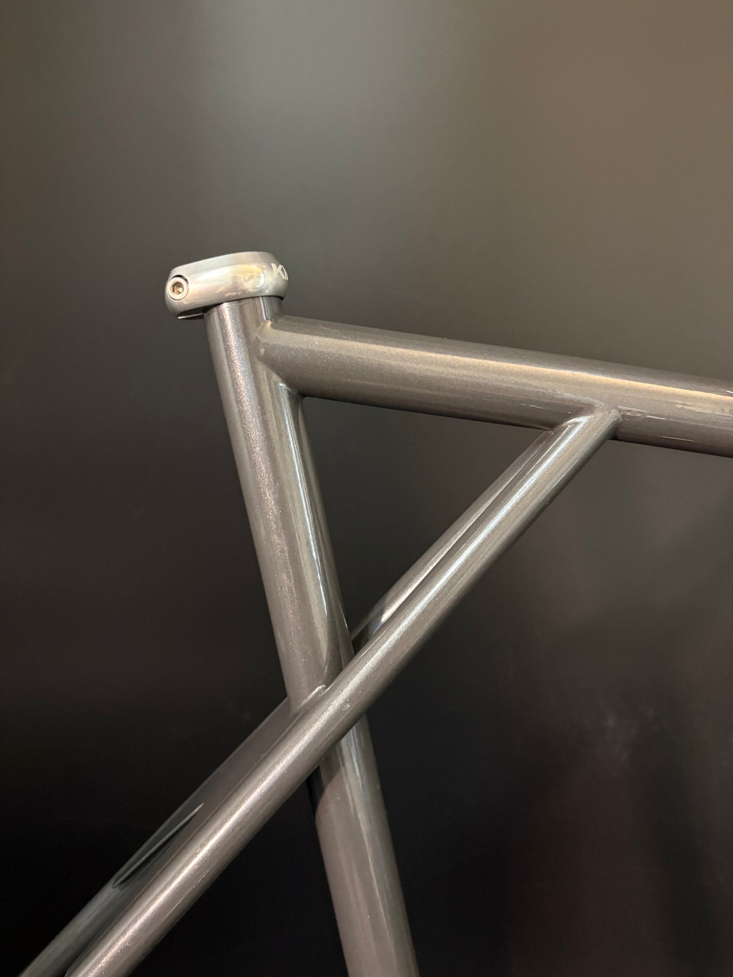 Broakland Pipe Bomb Frameset Grey Sparkle 59cm