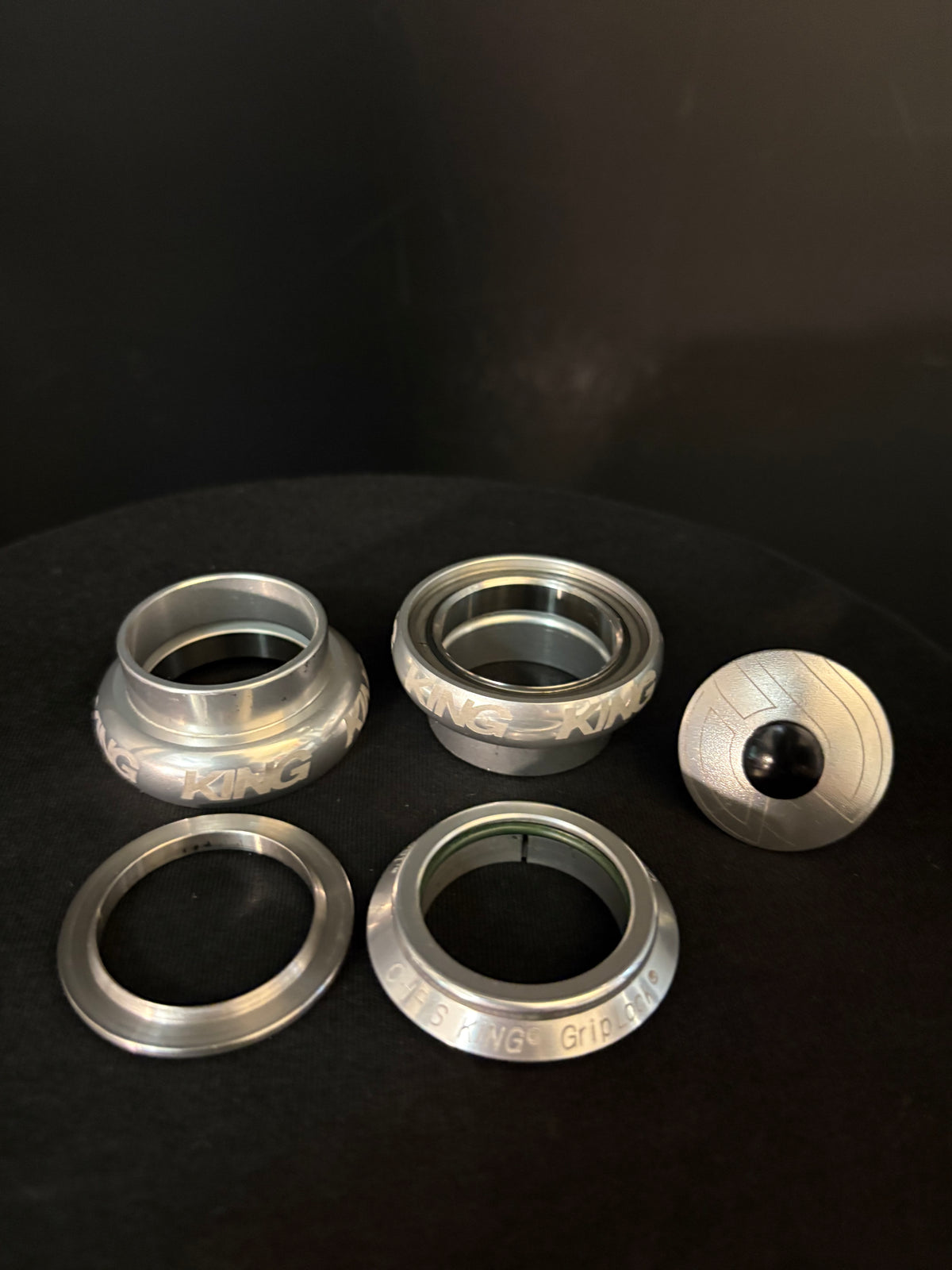 Chris King Headset 1 1/8” Threadless Silver
