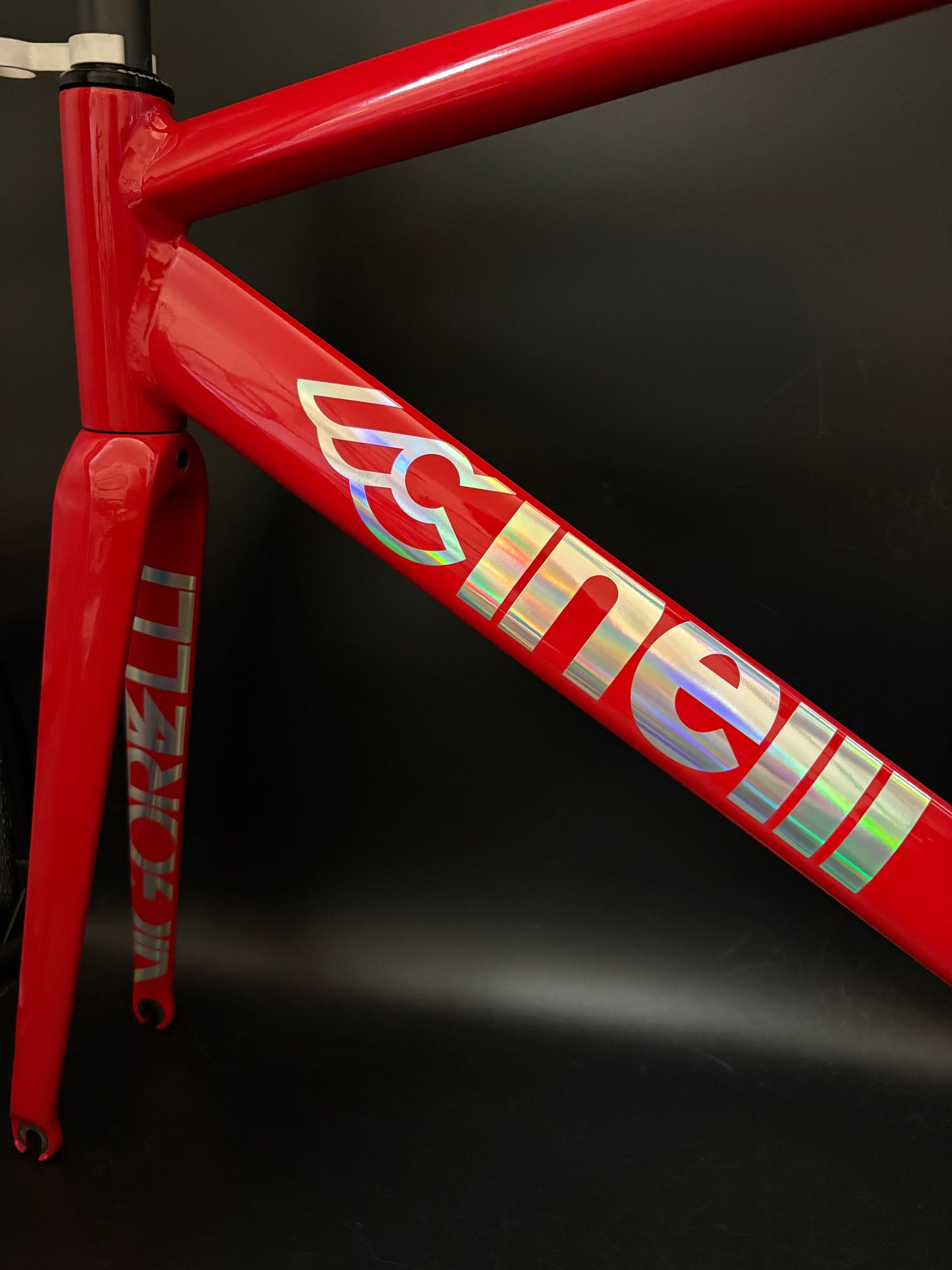 Cinelli Vigorelli Shark Frameset Red 52cm