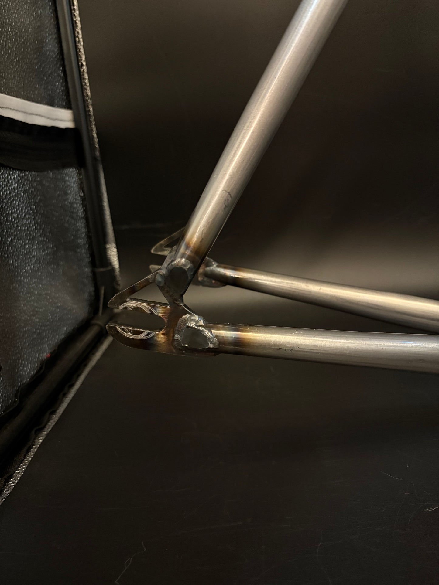 Bombardiers Cuda Frameset Raw Steel 54cm