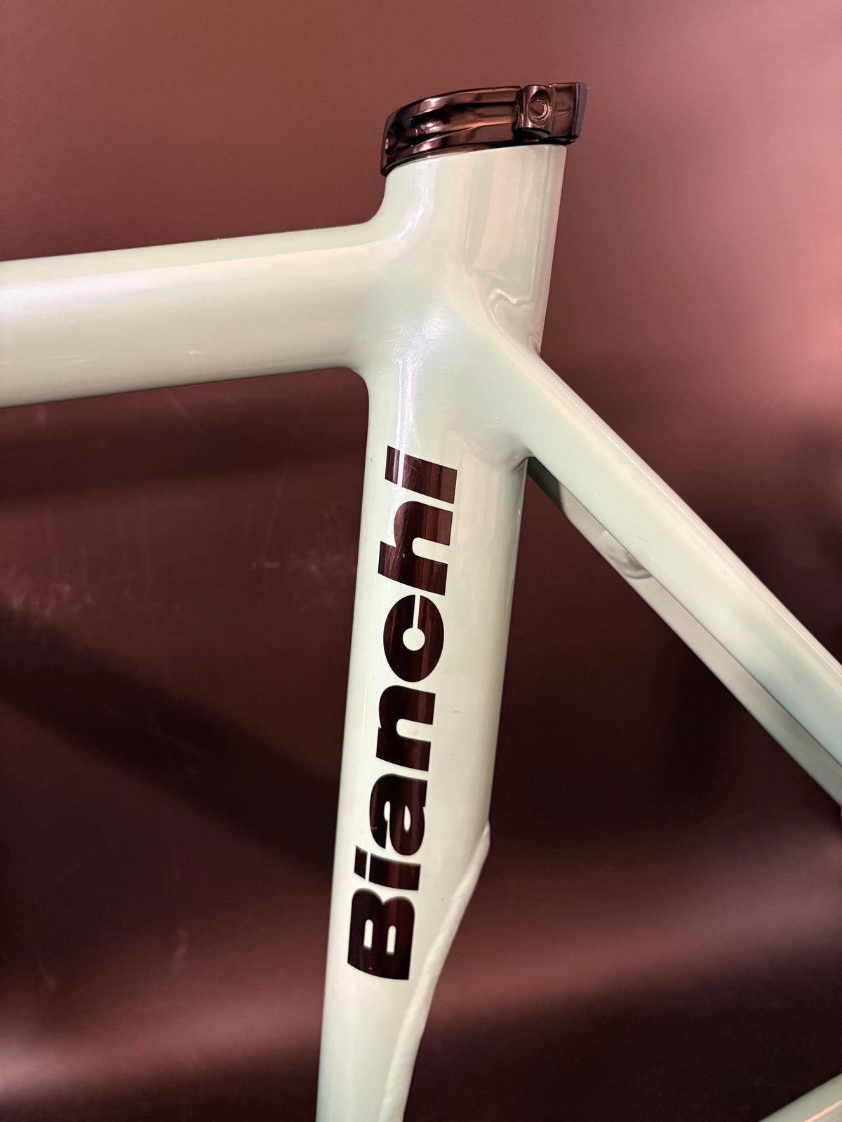 Bianchi Super Pista Frameset Celeste 51cm