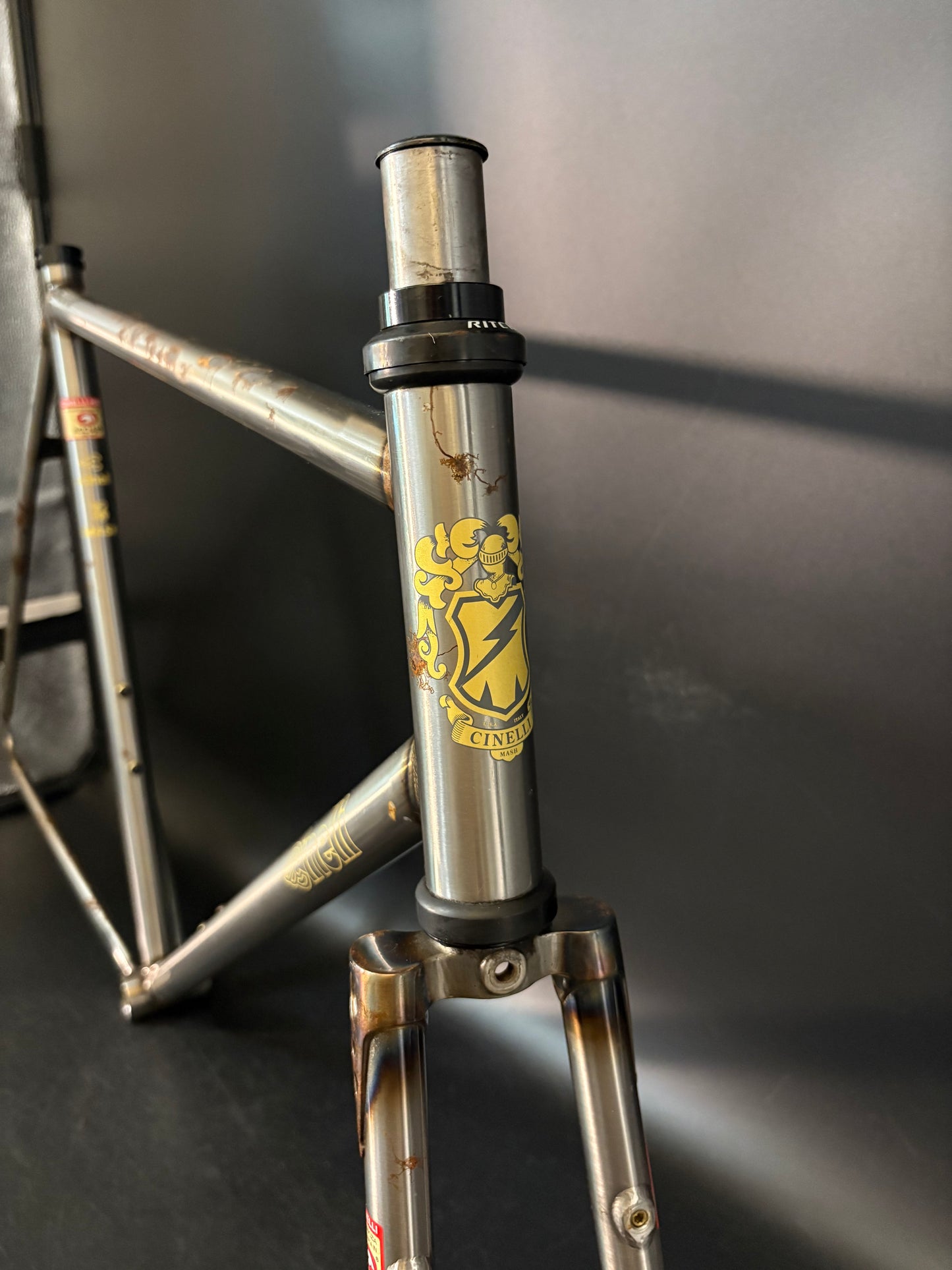 Cinelli Mash Work Frameset Raw 60cm